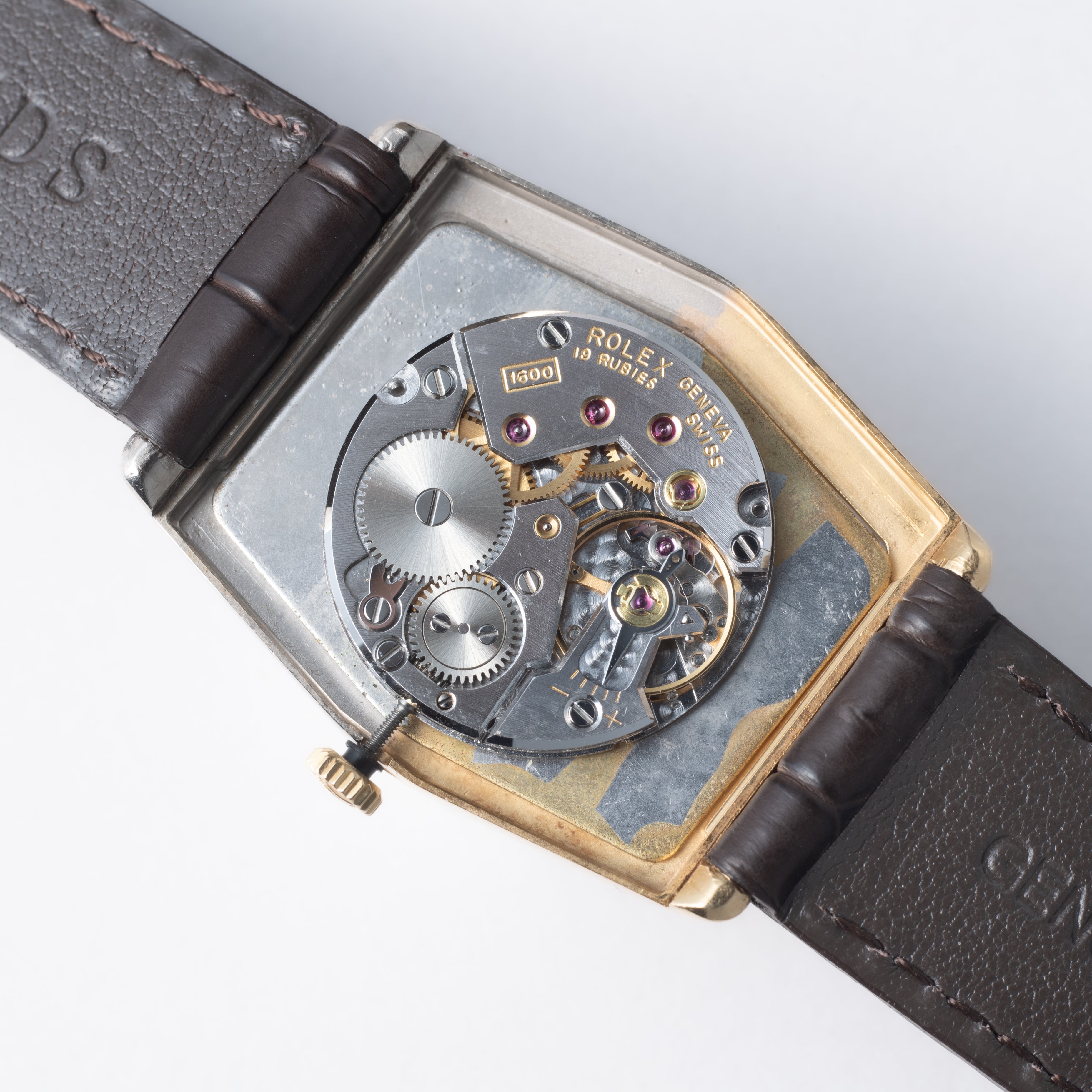 ロレックス チェリーニ 18KYG / 18KWG 1974年製 Ref.4107 ヘキサゴンケース