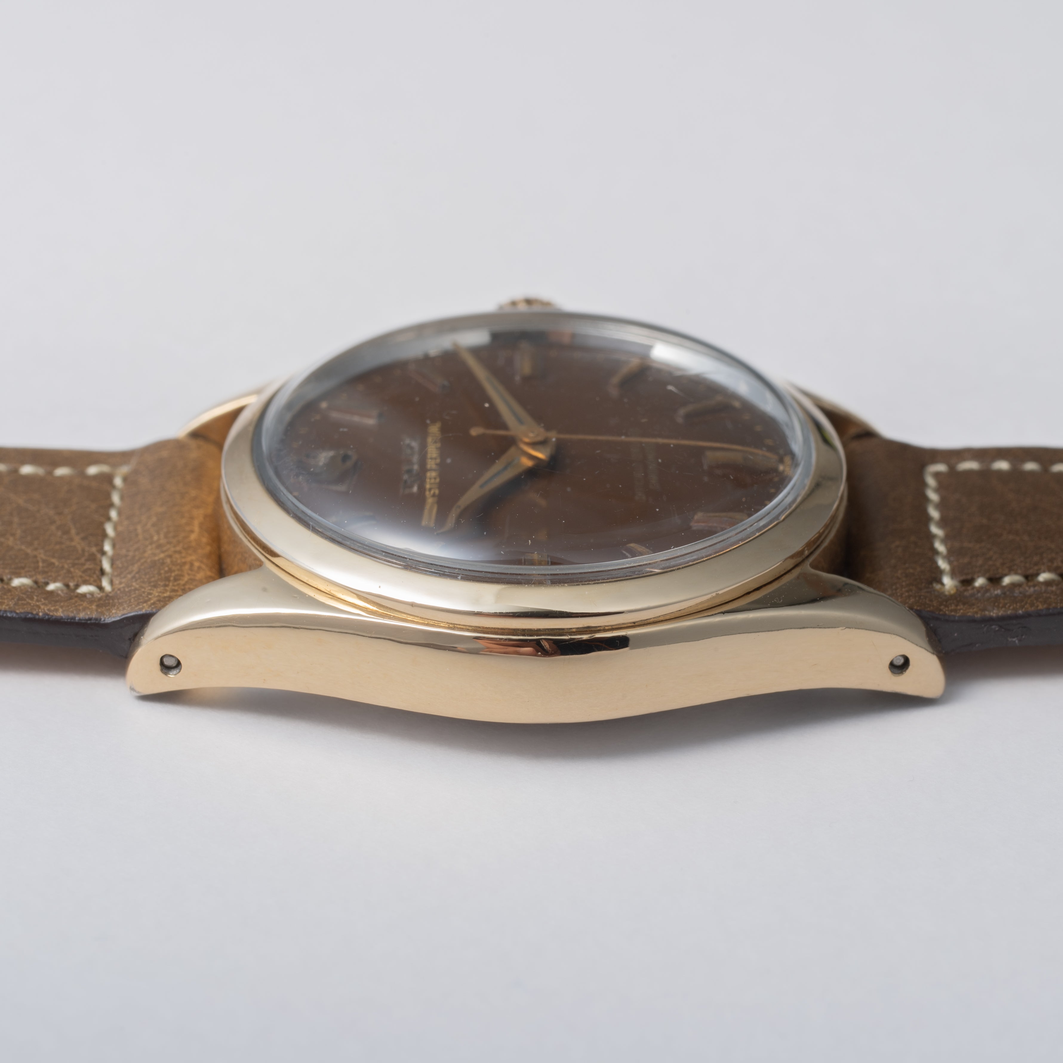 ロレックス オイスターパーペチュアル トロピカルダイヤル Ref.6634 ミラーダイヤル GFケース 1950年代製