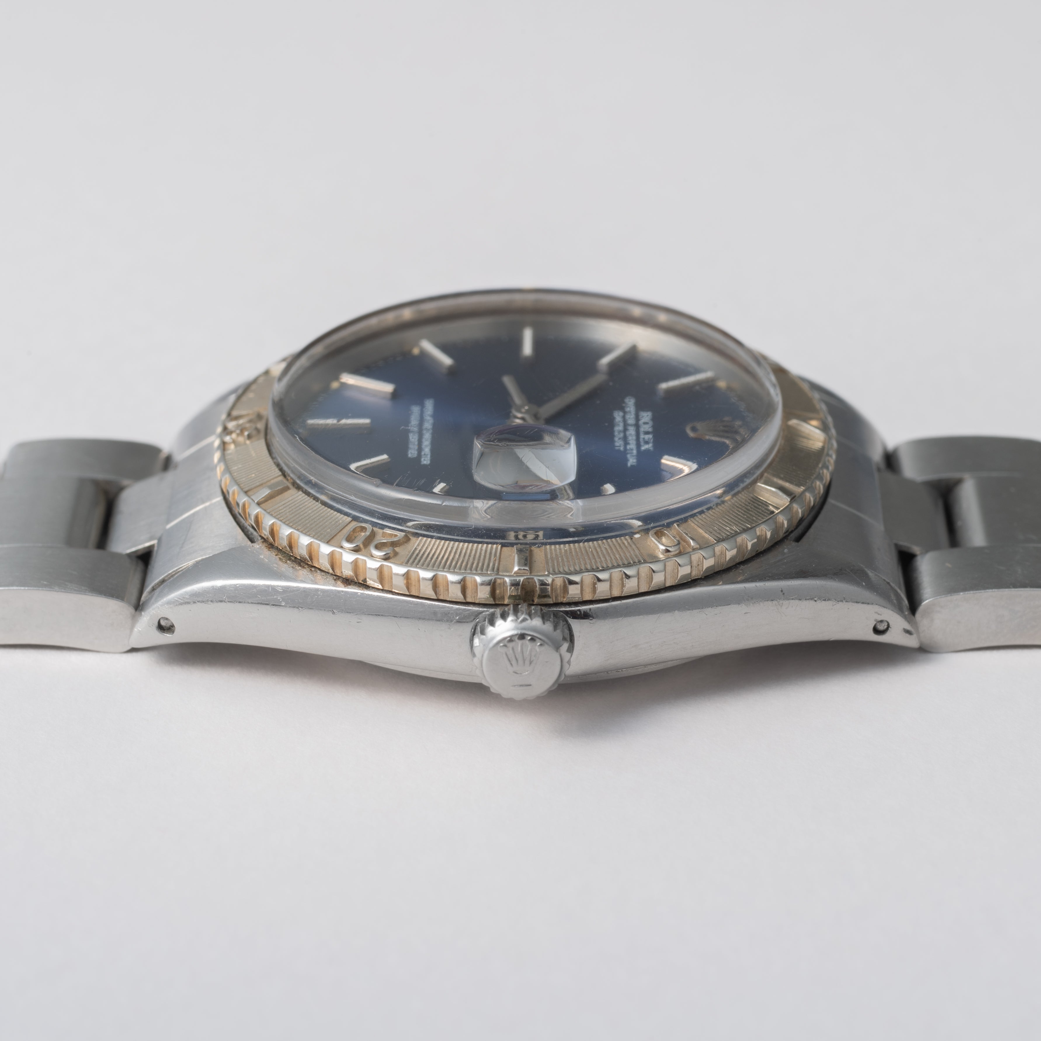 ロレックス サンダーバード Ref.1625 ブルーシグマダイヤル 1971