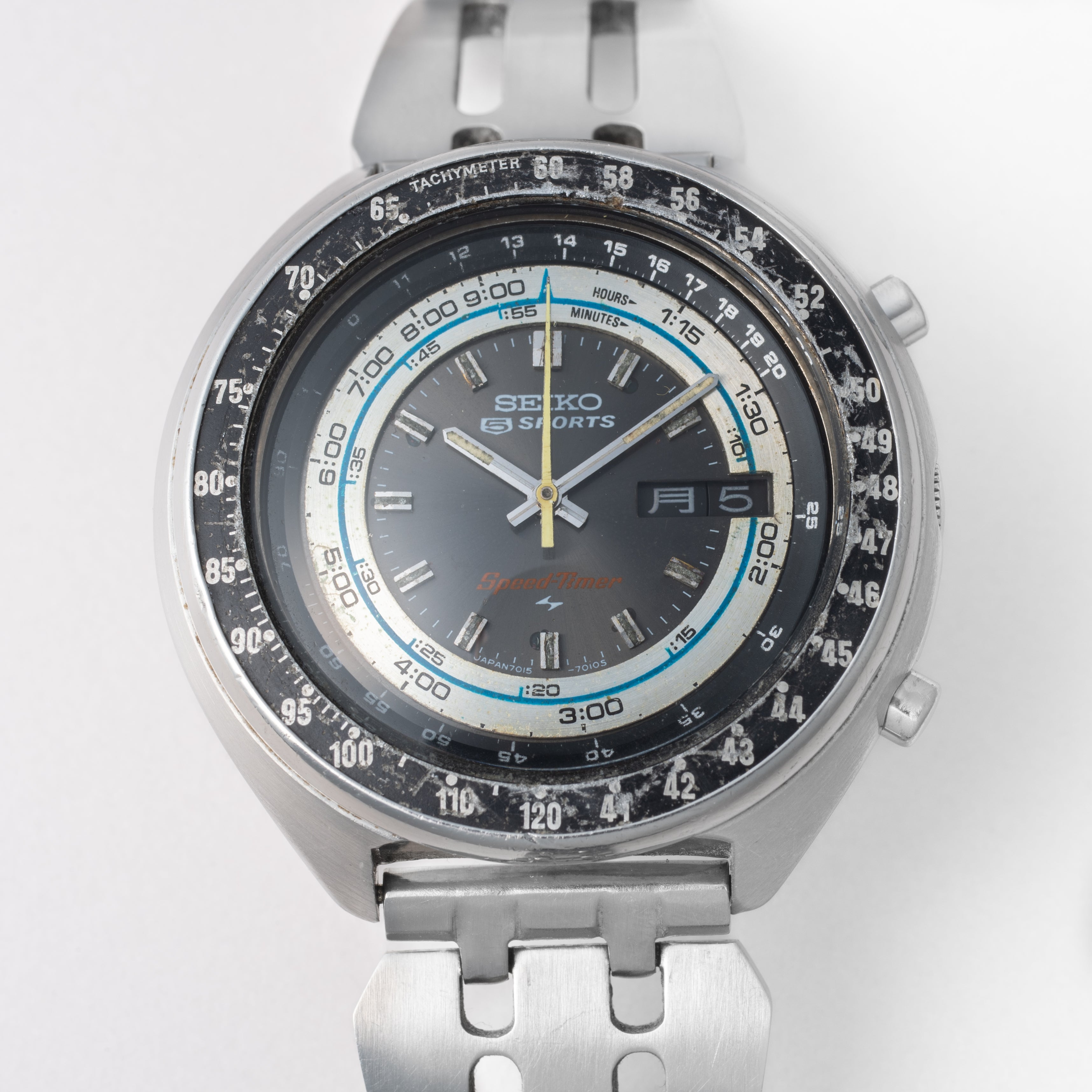セイコー 5スポーツ スピードタイマー ラリーメーター1972年製 Ref.7015-7010