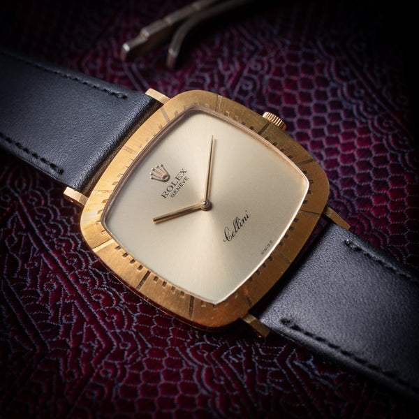 ロレックス ROLEX ref.4087 チェリーニ K18YG 手巻き メンズ_