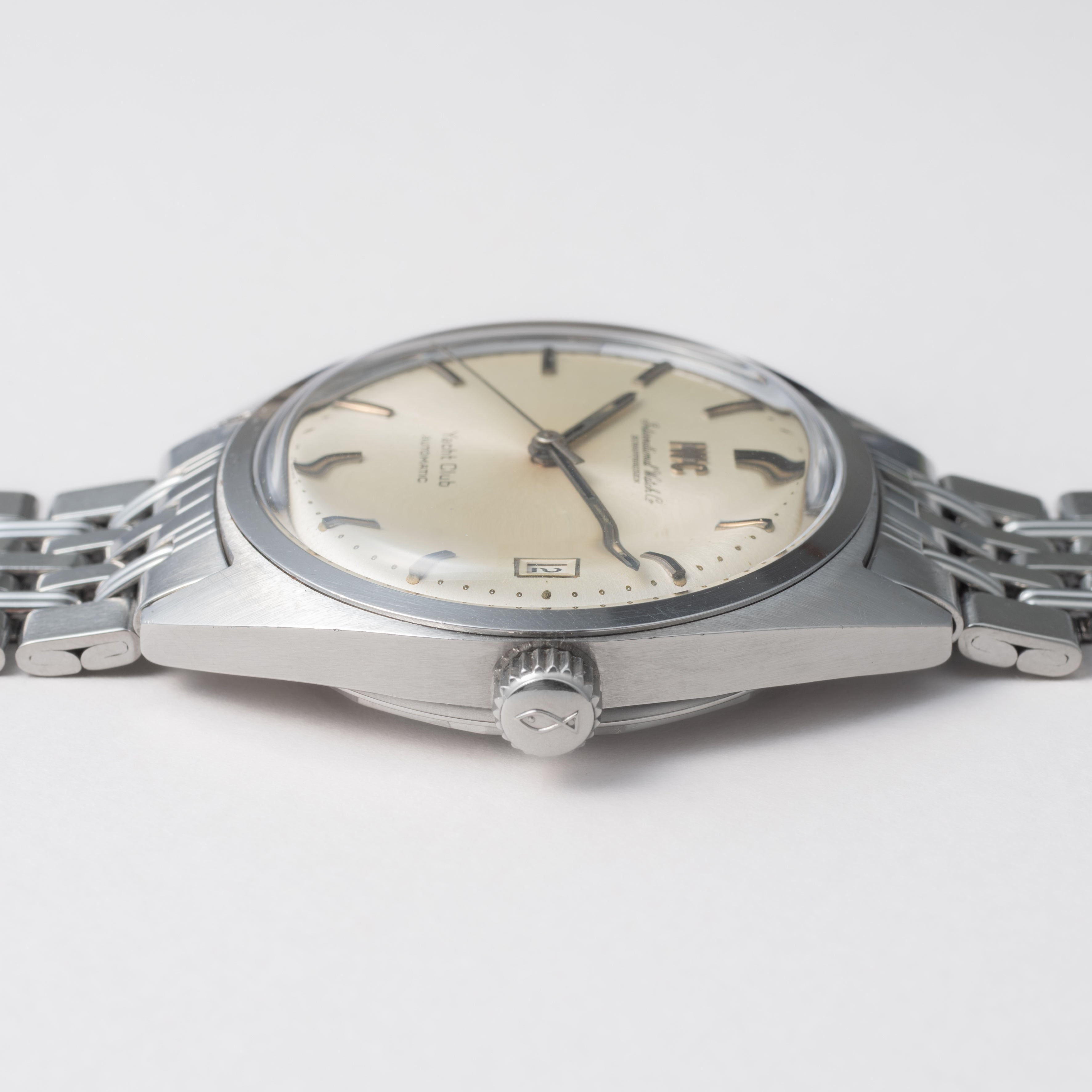 IWC ヨットクラブ 1969年製 Ref.R811 AD ペラトン式自動巻き Cal.8541B 純正ゲイフレアーブレス