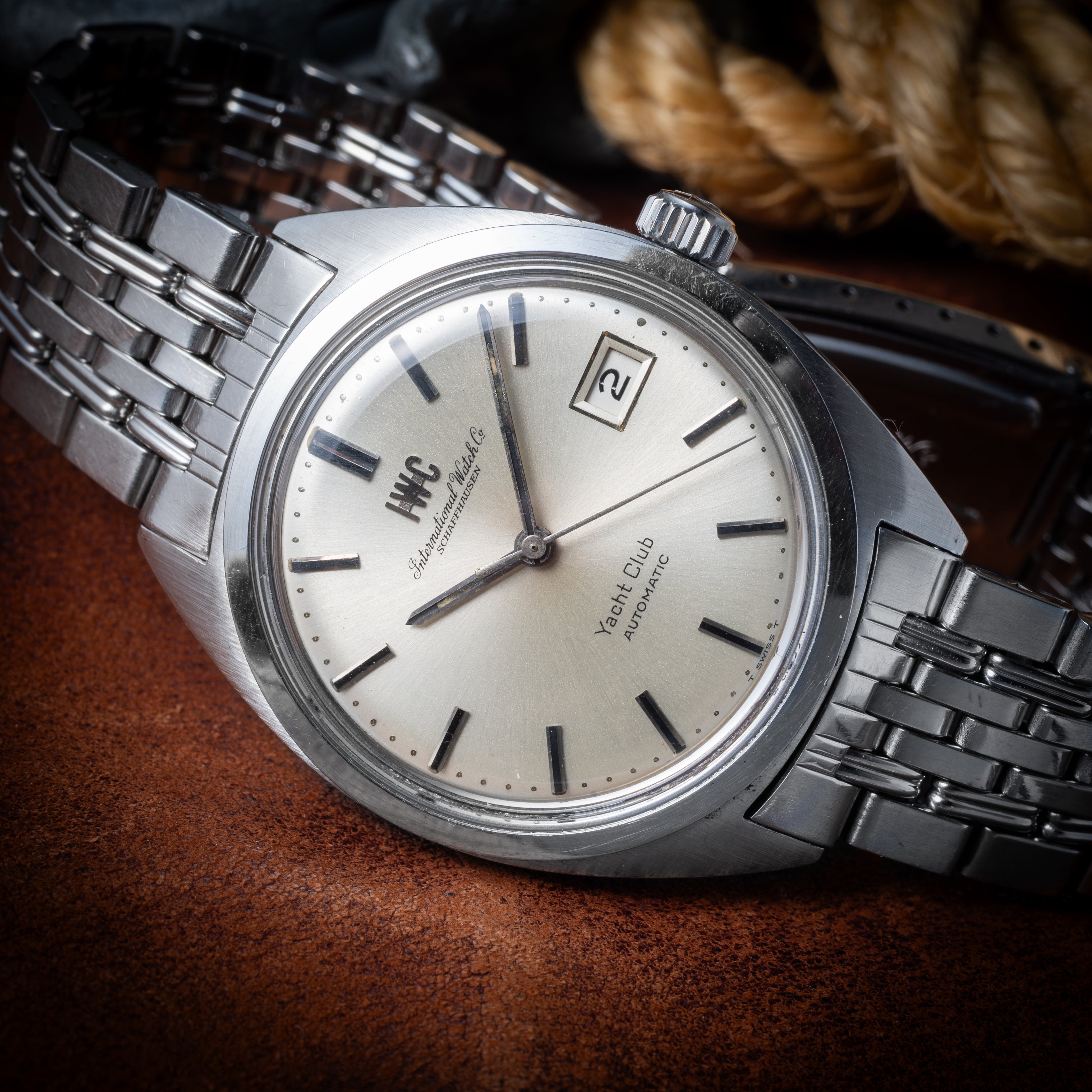 IWC ヨットクラブ 1969年製 Ref.R811 AD ペラトン式自動巻き Cal.8541B 純正ゲイフレアーブレス
