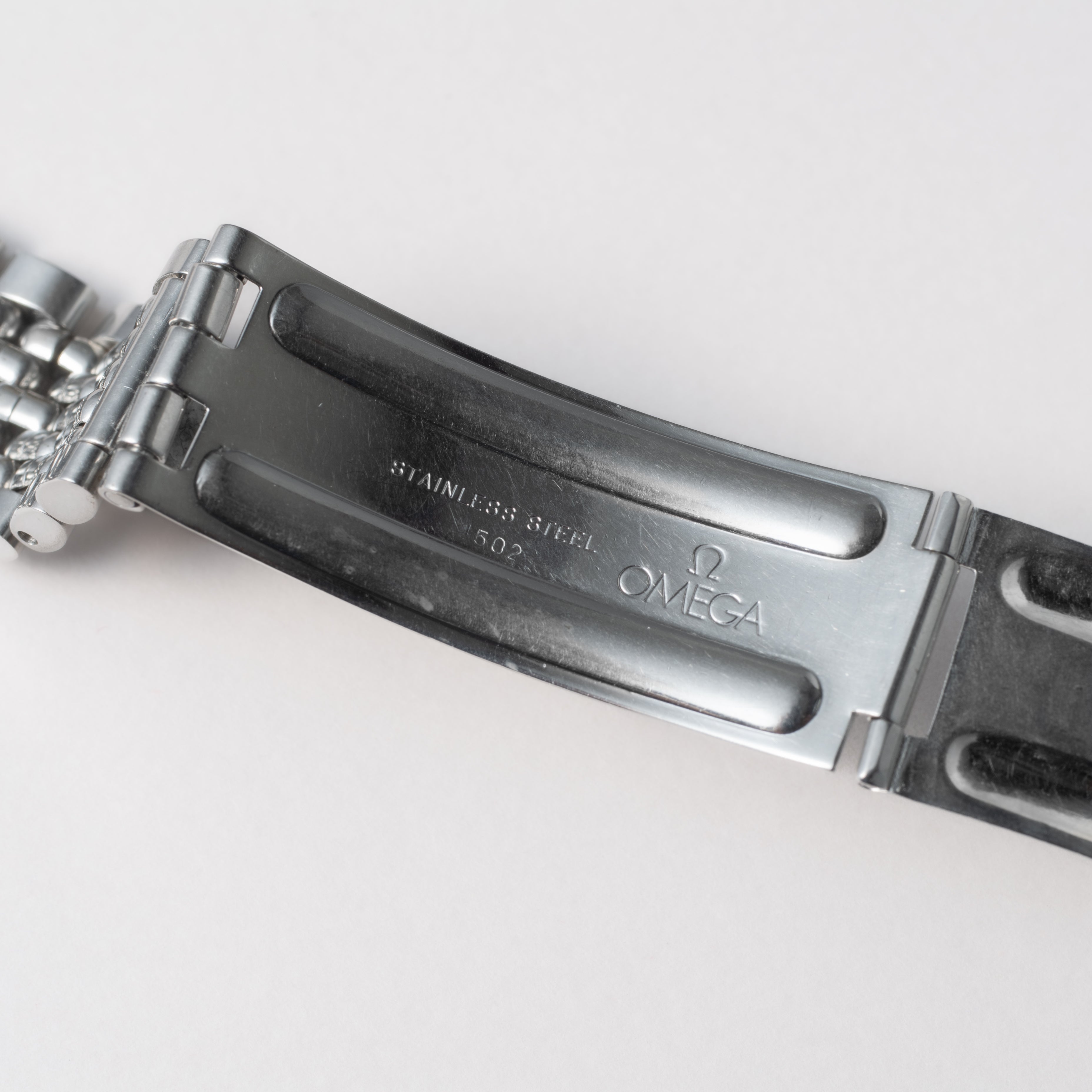 オメガ シーマスター 1965年製 Ref.166.010 シルバーダイヤル 純正ライスブレス