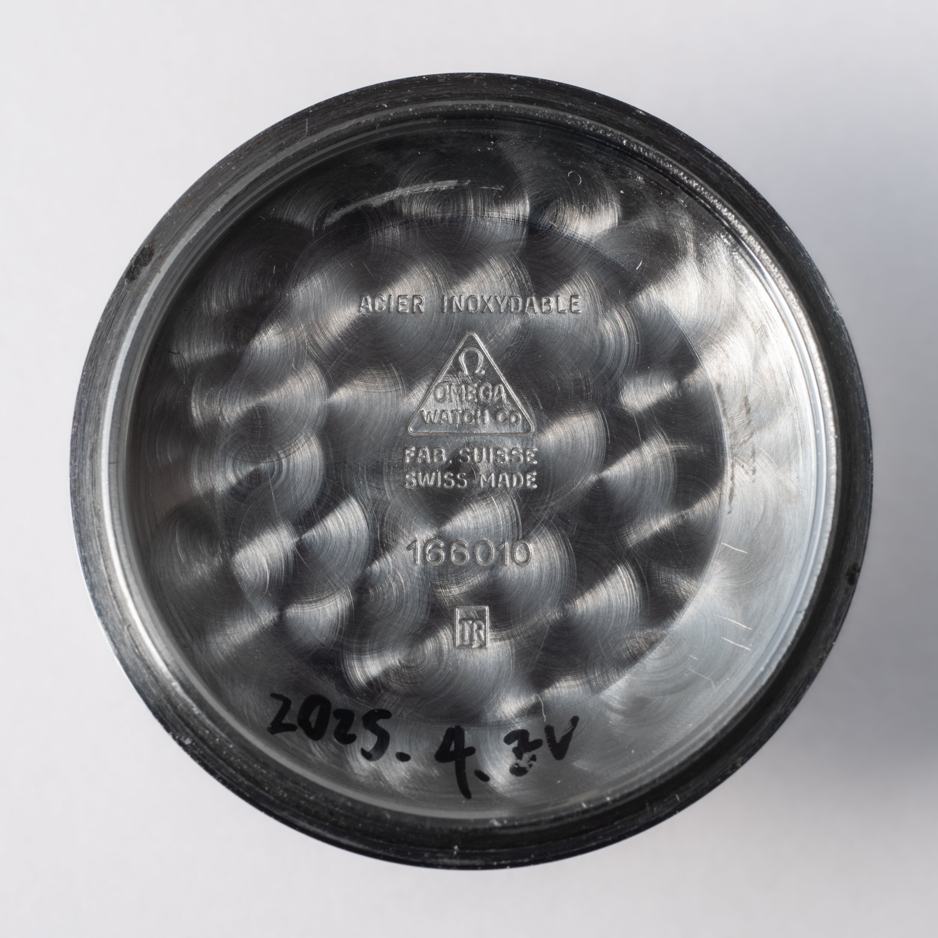 オメガ シーマスター 1965年製 Ref.166.010 シルバーダイヤル 純正ライスブレス