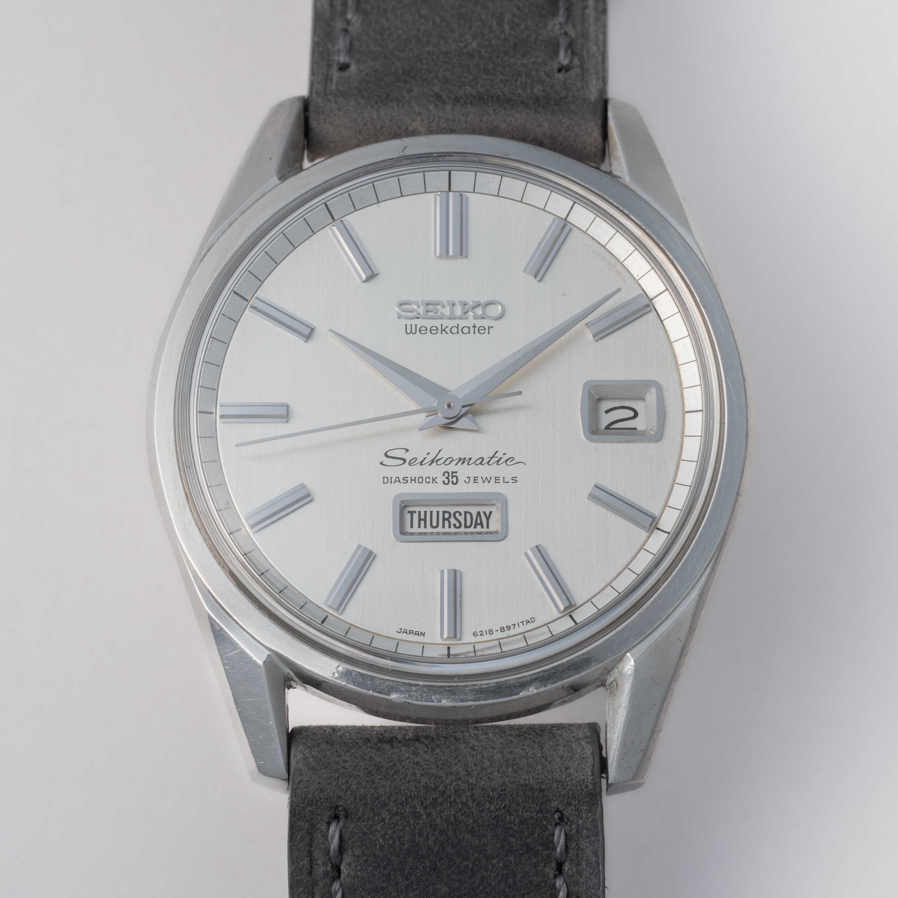 セイコー マチック ウィークデーター 1965年製 Ref.6218-8971 35石 自動巻き