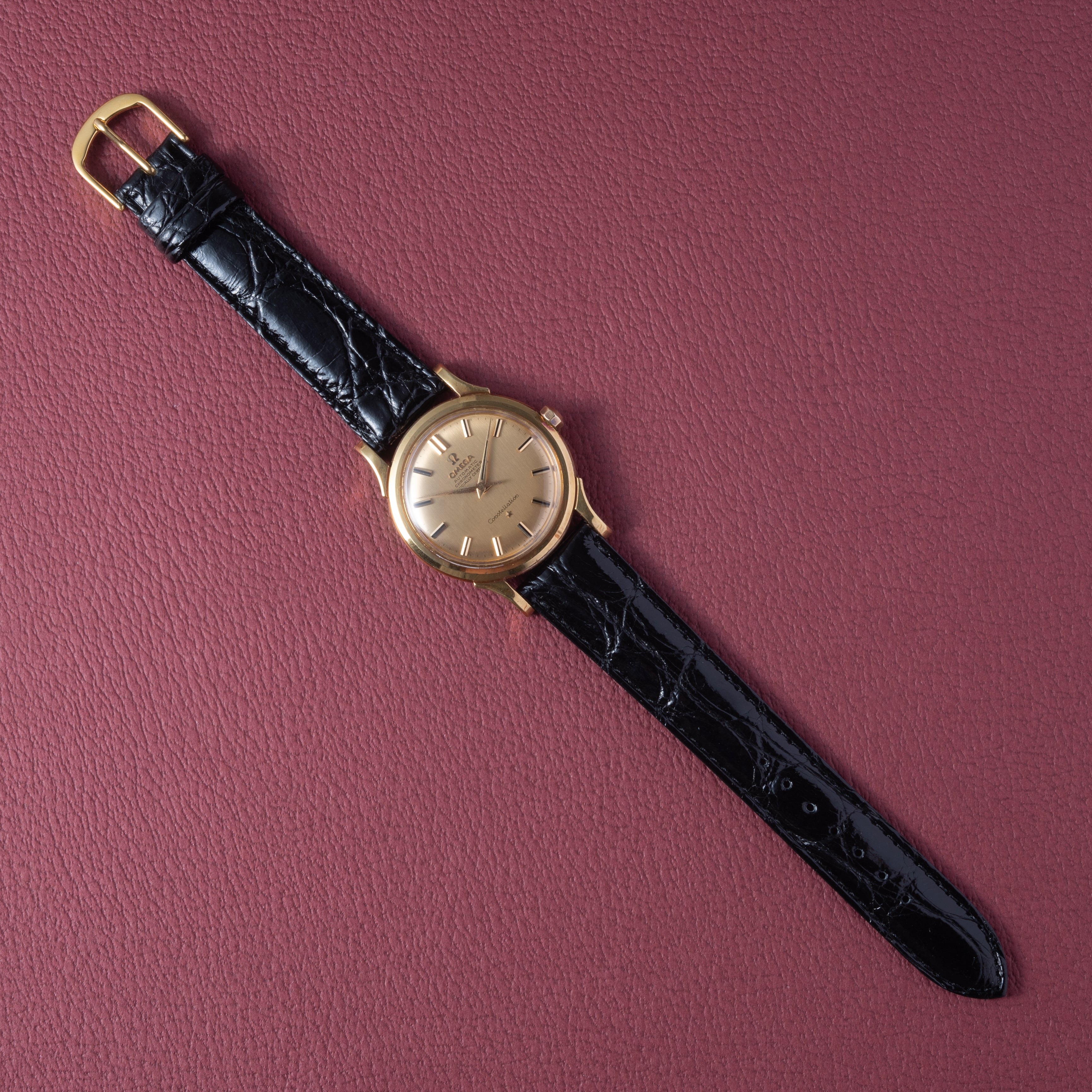オメガ コンステレーション 18金無垢 1956年製 自動巻き Ref.2852SC Cal.505