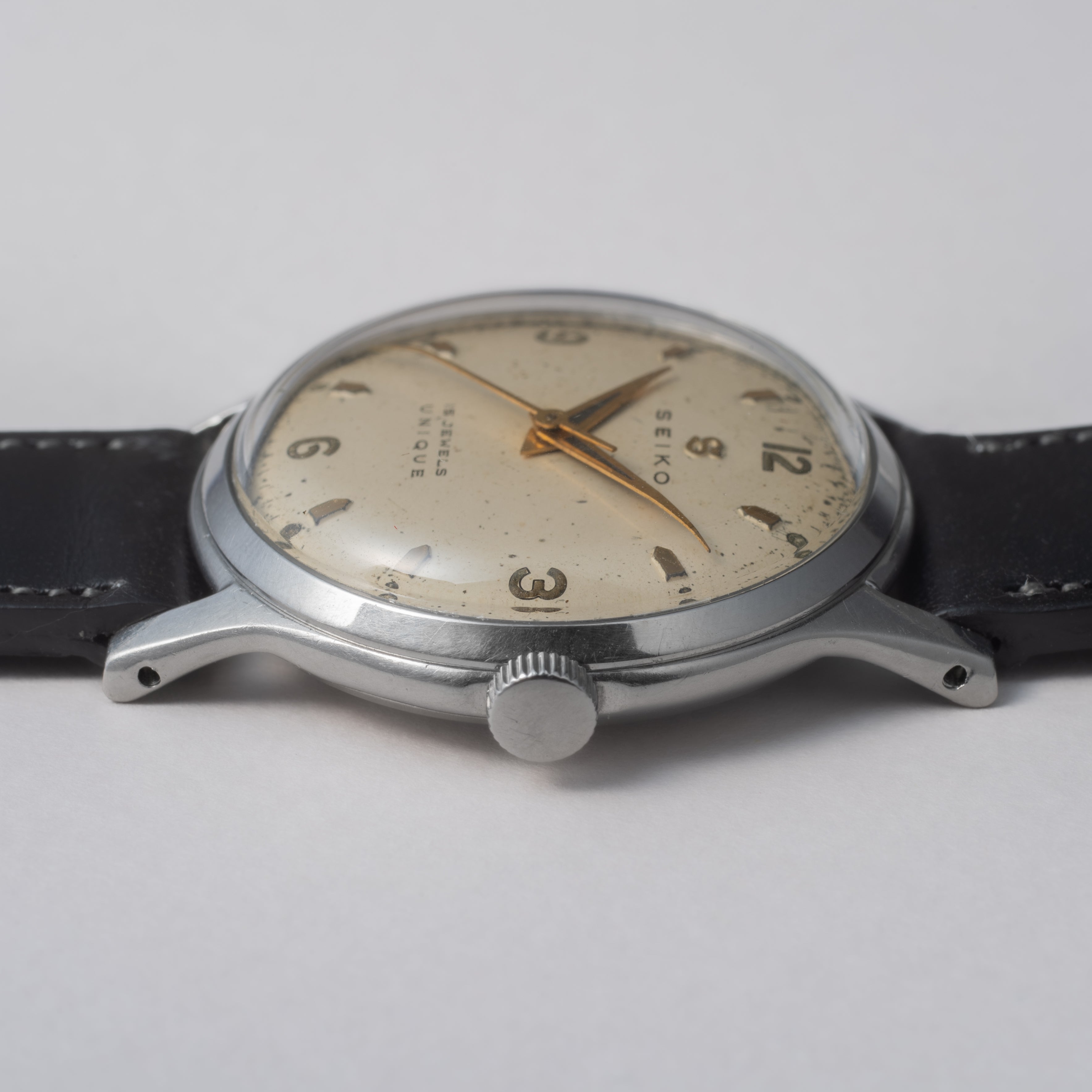 セイコー ユニーク 15石 Sマーク 手巻き 1950年代製 Ref.U13047