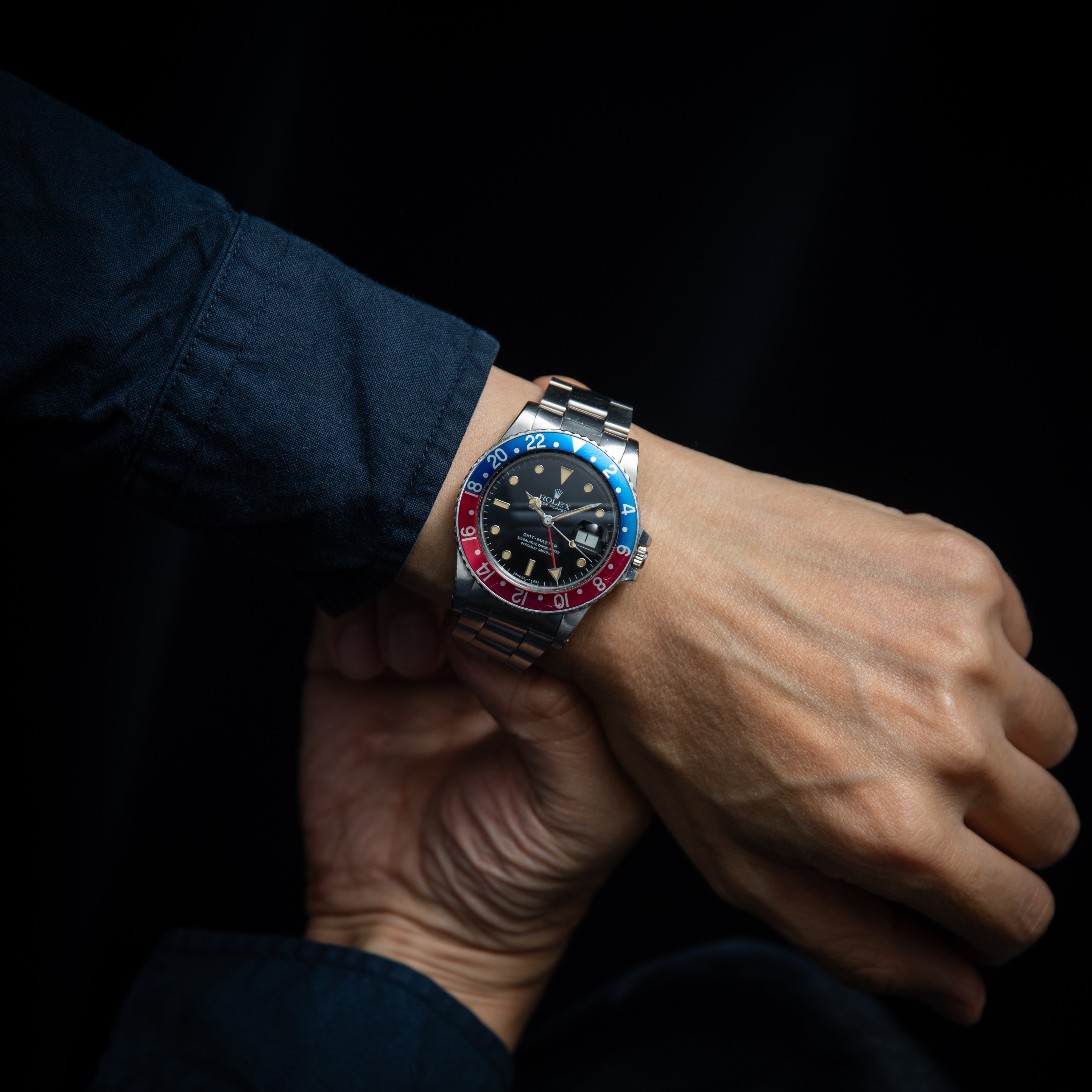 ROLEX【1988年製】オイスター パーペチュアル GMTマスター Ref
