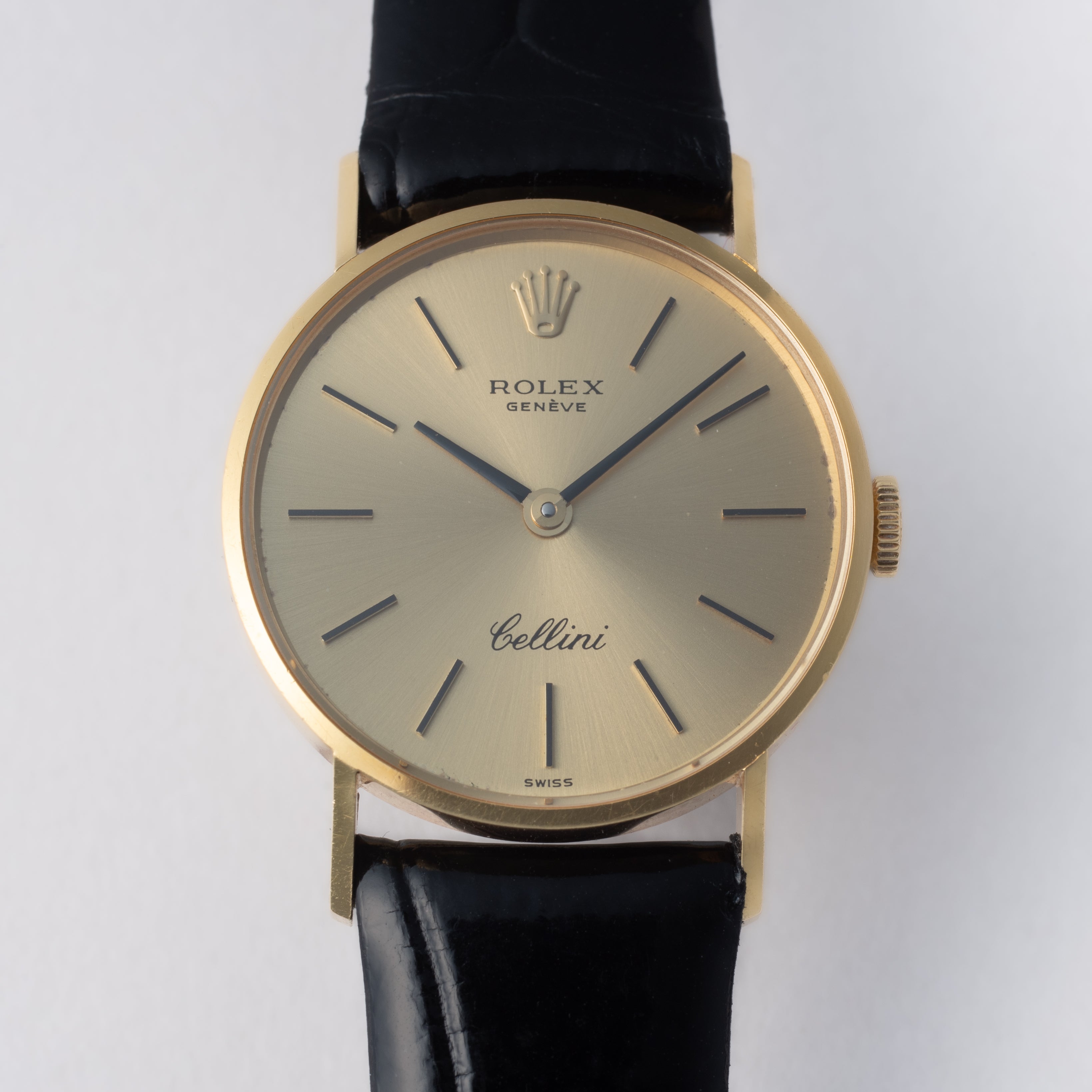ロレックス チェリーニ レディース 1971年製 Ref.3810 18金無垢イエローゴールド GP王冠尾錠