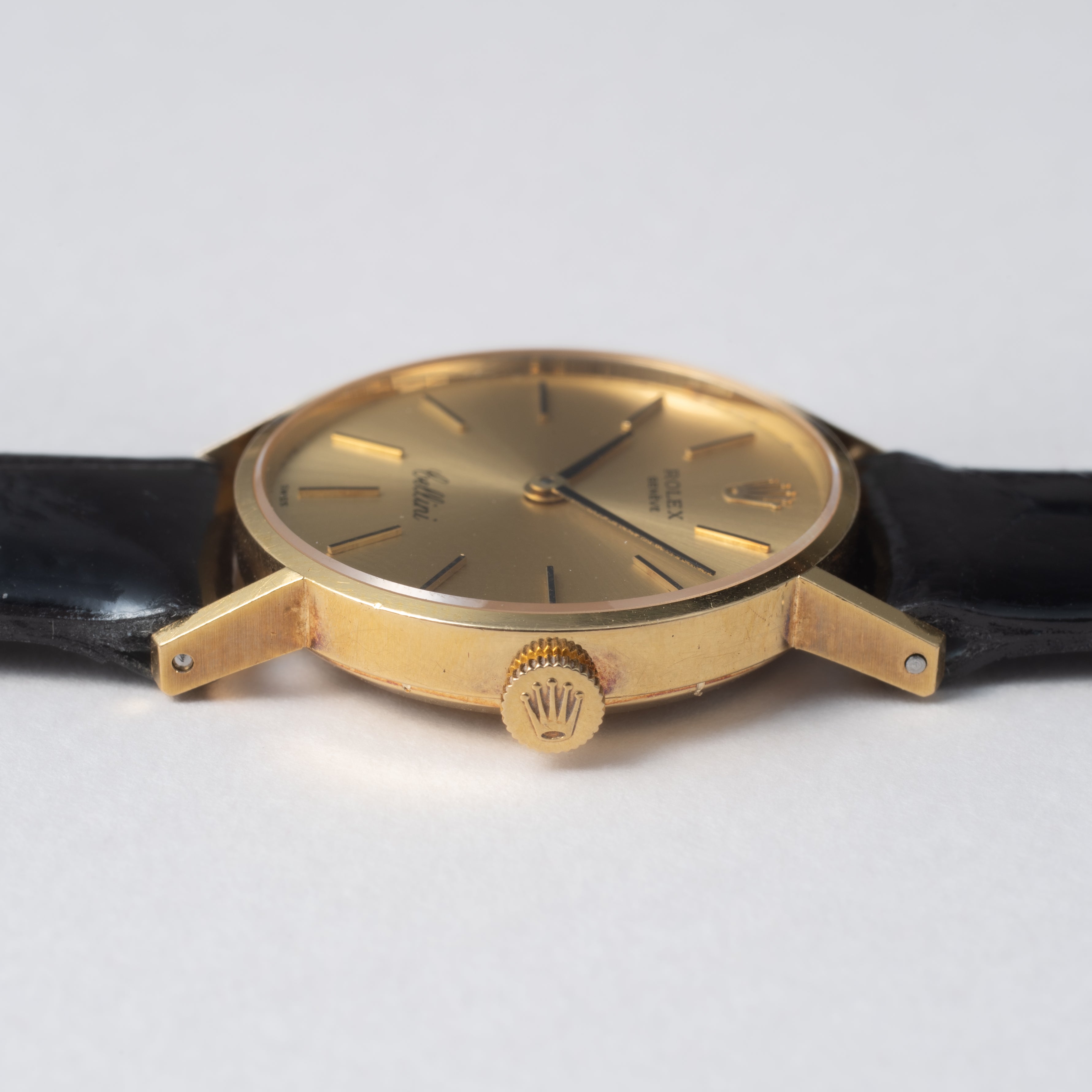 ロレックス チェリーニ レディース 1971年製 Ref.3810 18金無垢イエローゴールド GP王冠尾錠