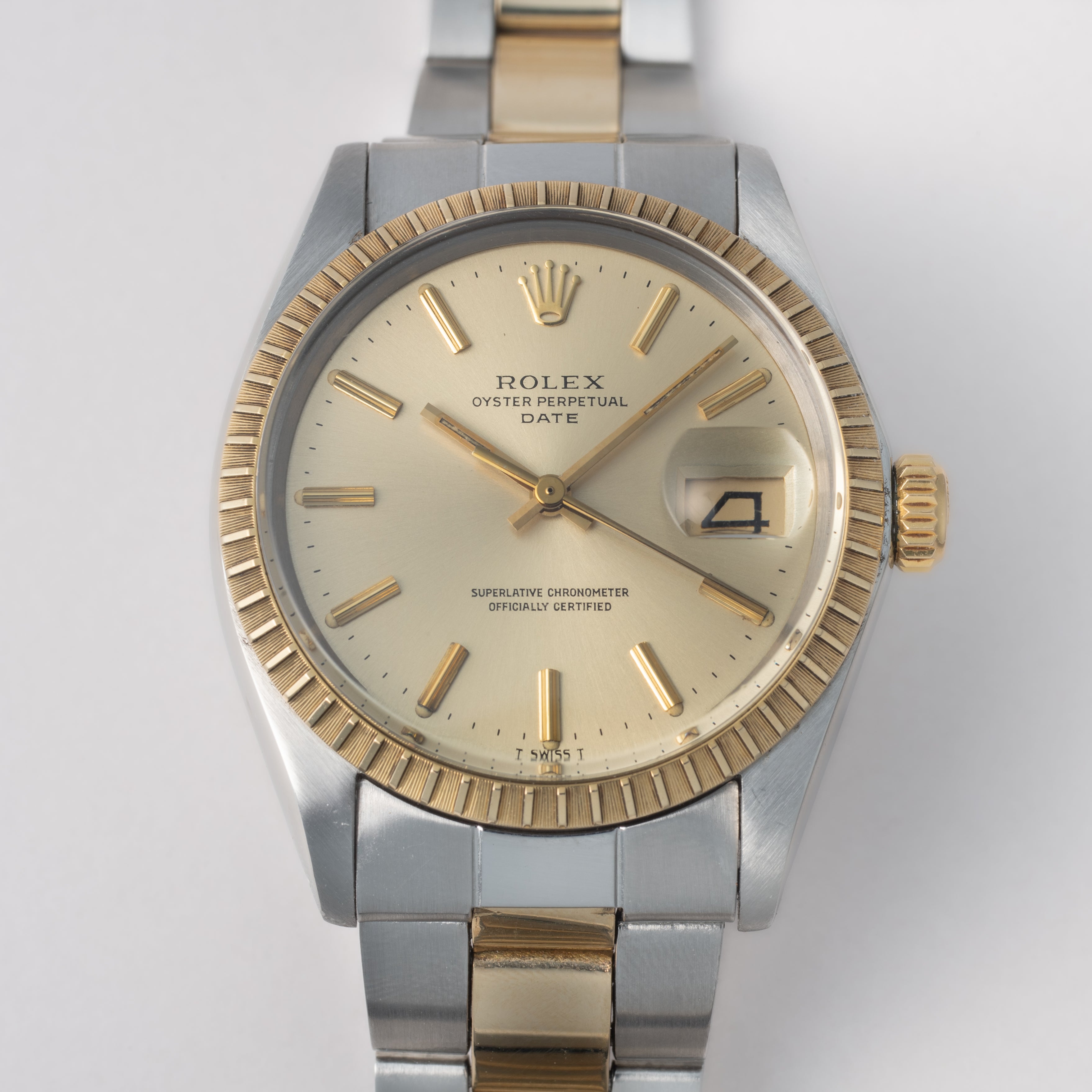 ROLEX❢オイスターブレス中古！コンビ❢ ロレックス 1972年製 オイスターパーペチュアルデイト コンビ