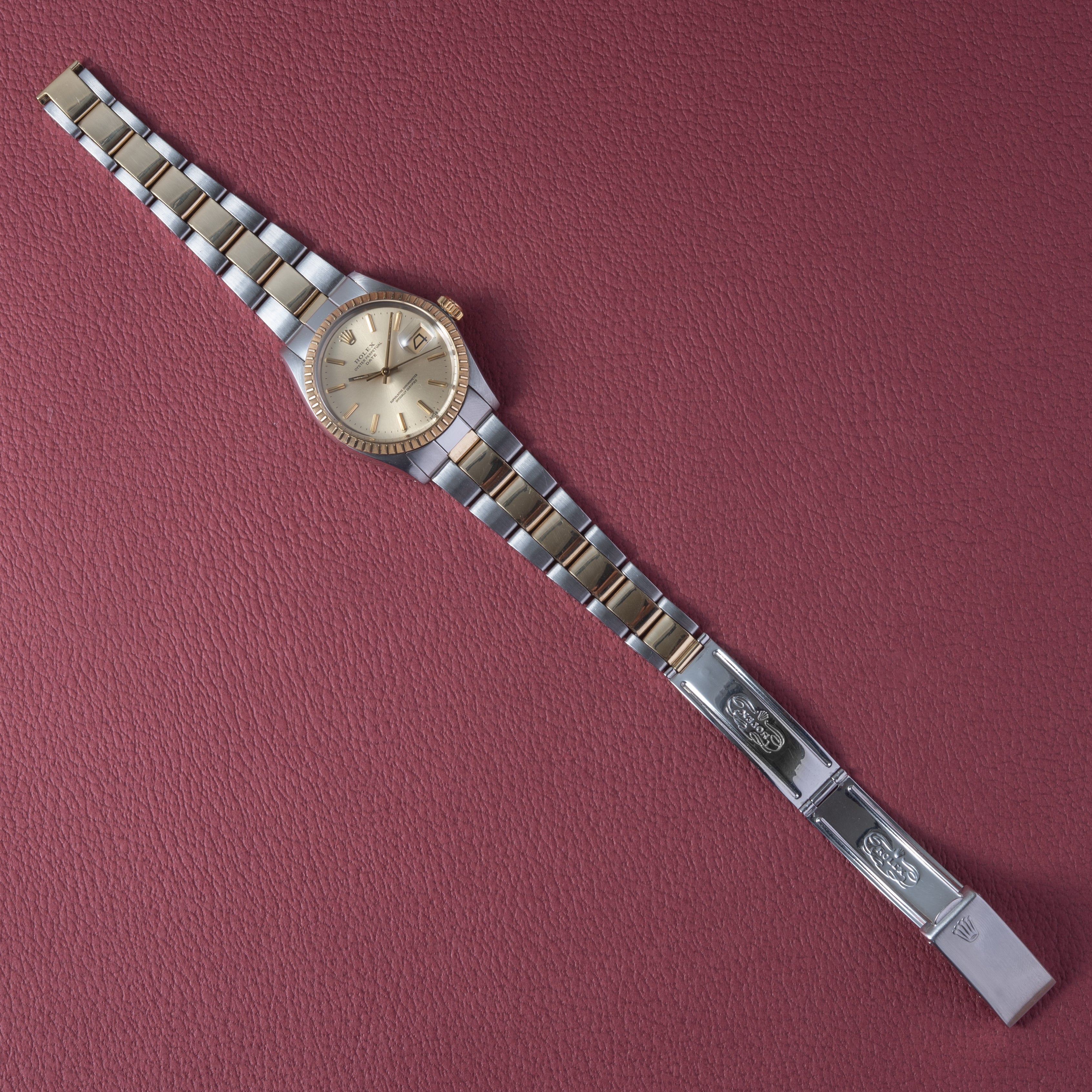 ROLEX❢オイスターブレス中古！コンビ❢ ロレックス 1972年製 オイスターパーペチュアルデイト コンビ