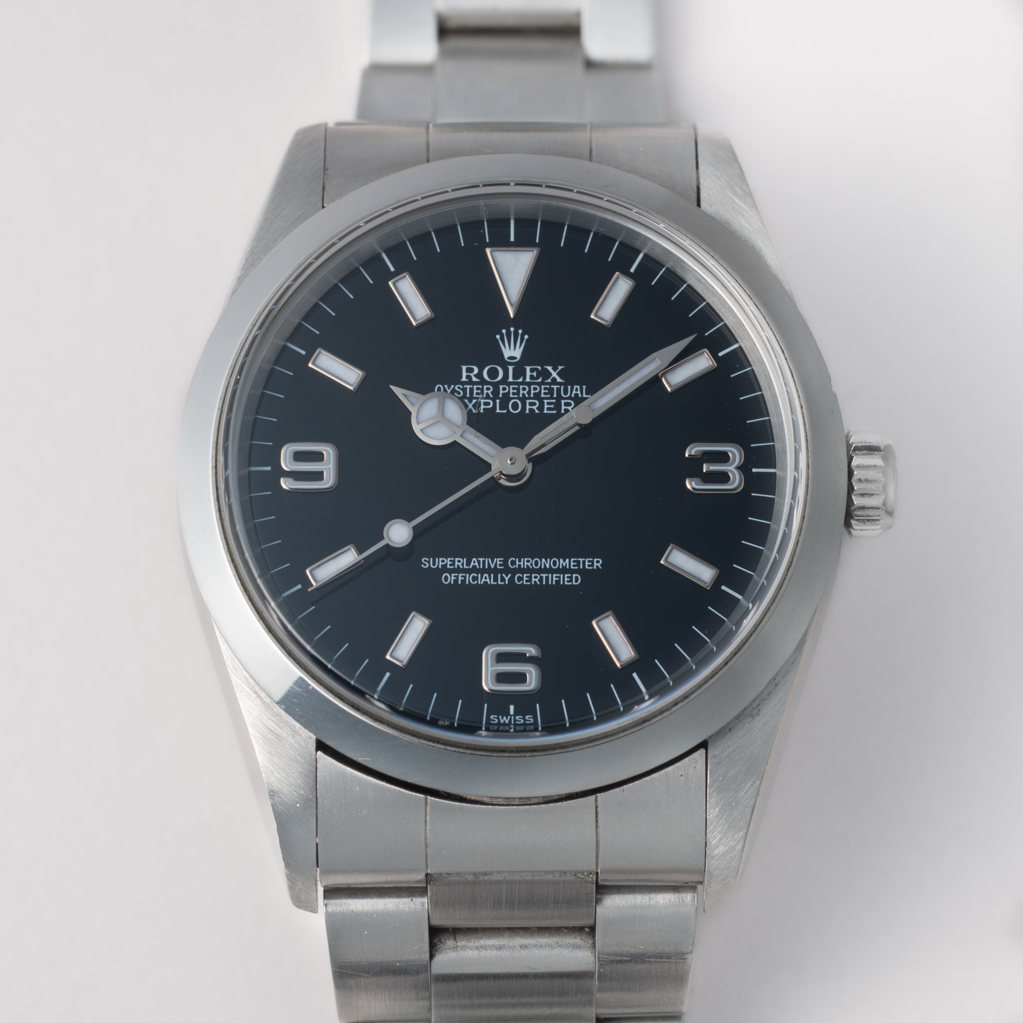 ロレックス エクスプローラーⅠ 1997年製 Ref.14270 オンリースイス Cal.3000 自動巻き