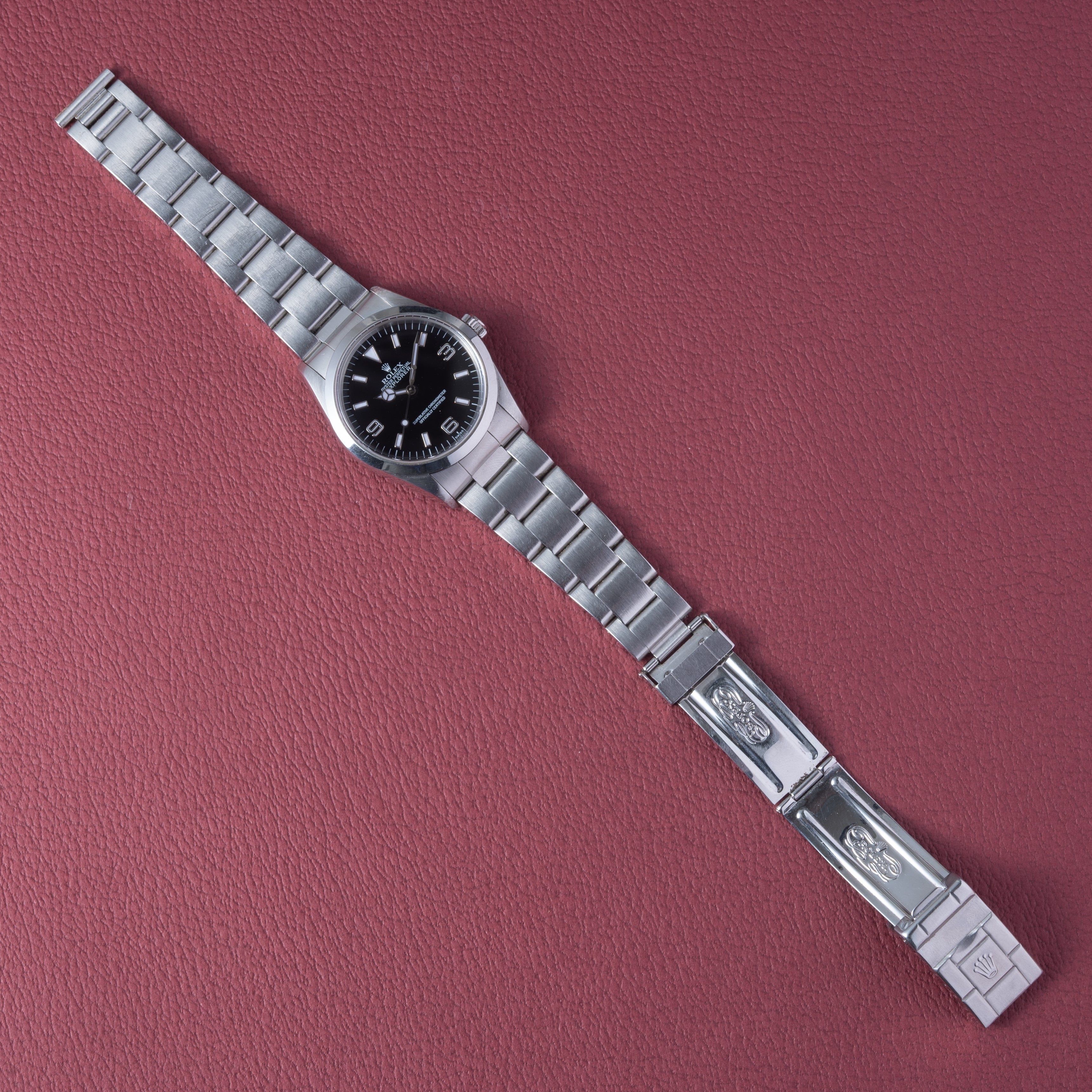 ロレックス エクスプローラーⅠ 1997年製 Ref.14270 オンリースイス Cal.3000 自動巻き