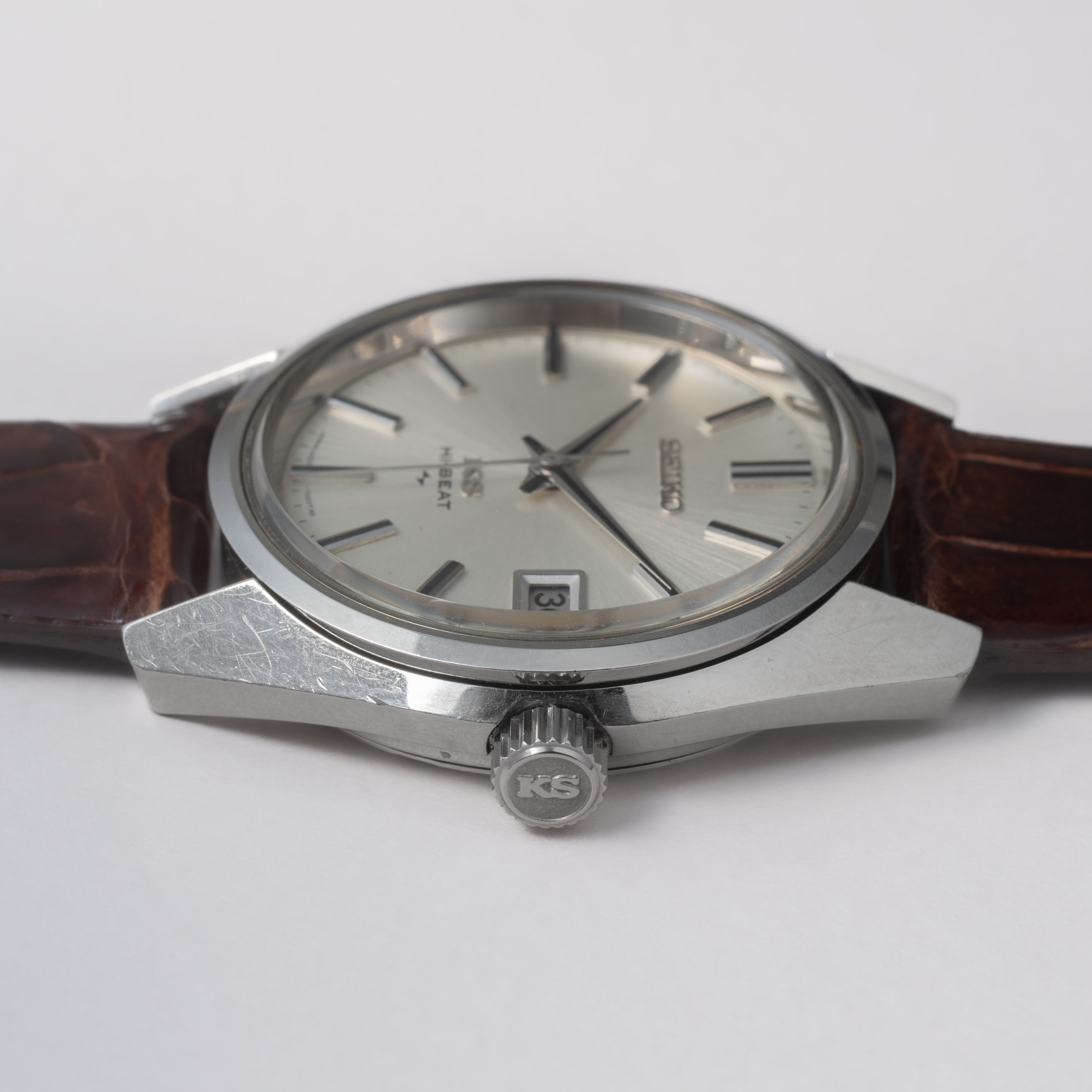 キングセイコー 1973年製 Ref.4502-7001 45KS シルバーダイヤル 10振動手巻き