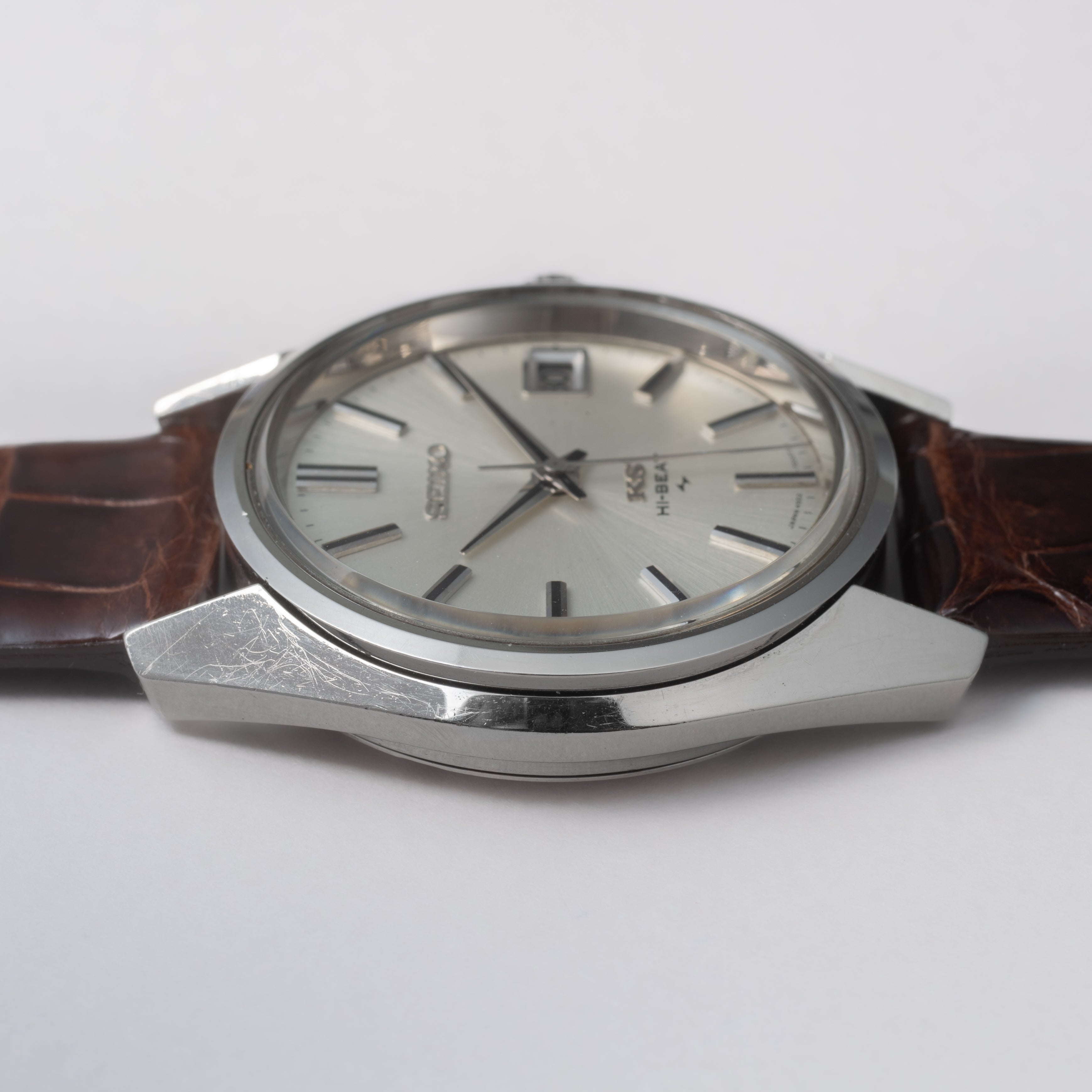 キングセイコー 1973年製 Ref.4502-7001 45KS シルバーダイヤル 10振動手巻き