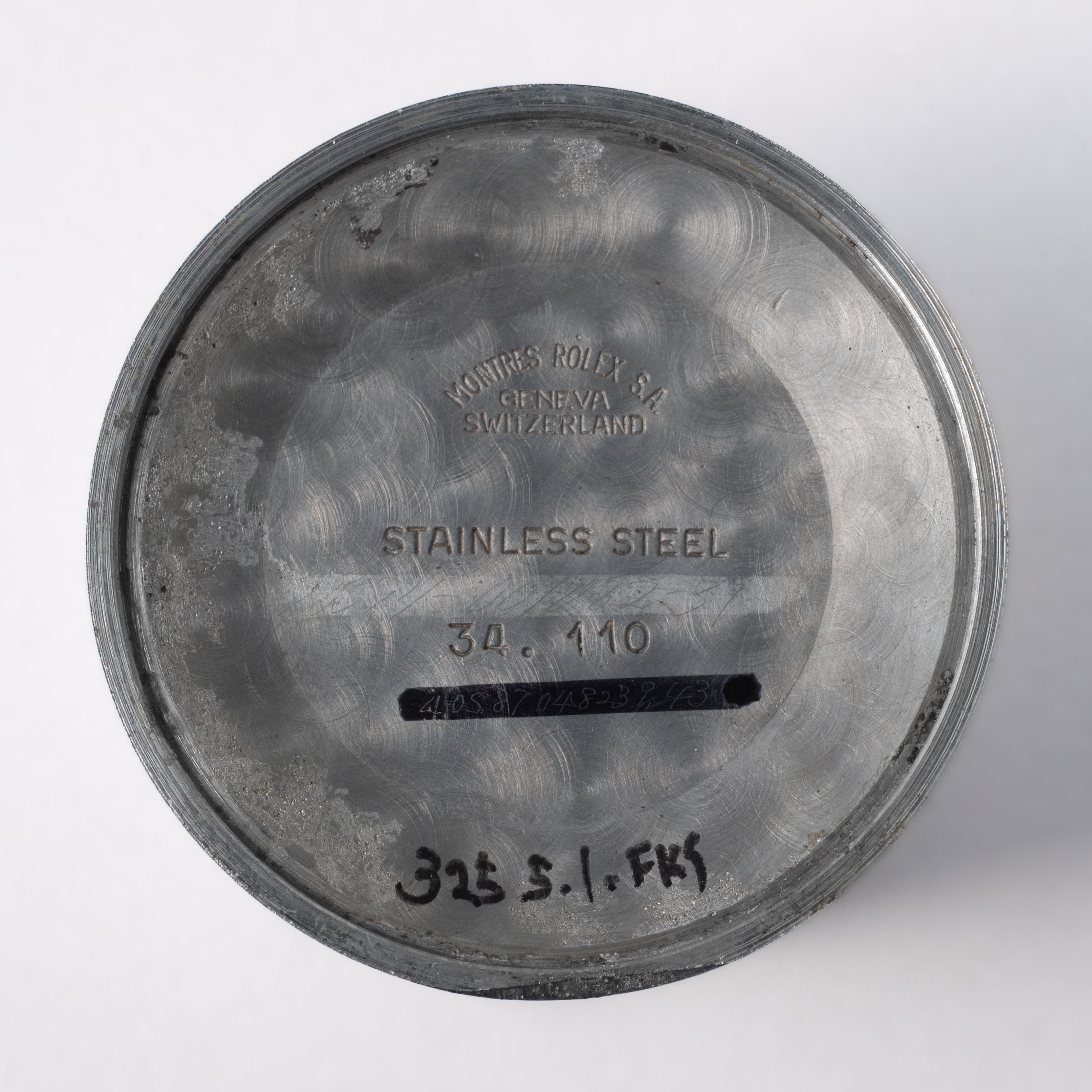 ロレックス プレシジョン 1974年製 Ref.34.110 手巻き シルバーダイヤル