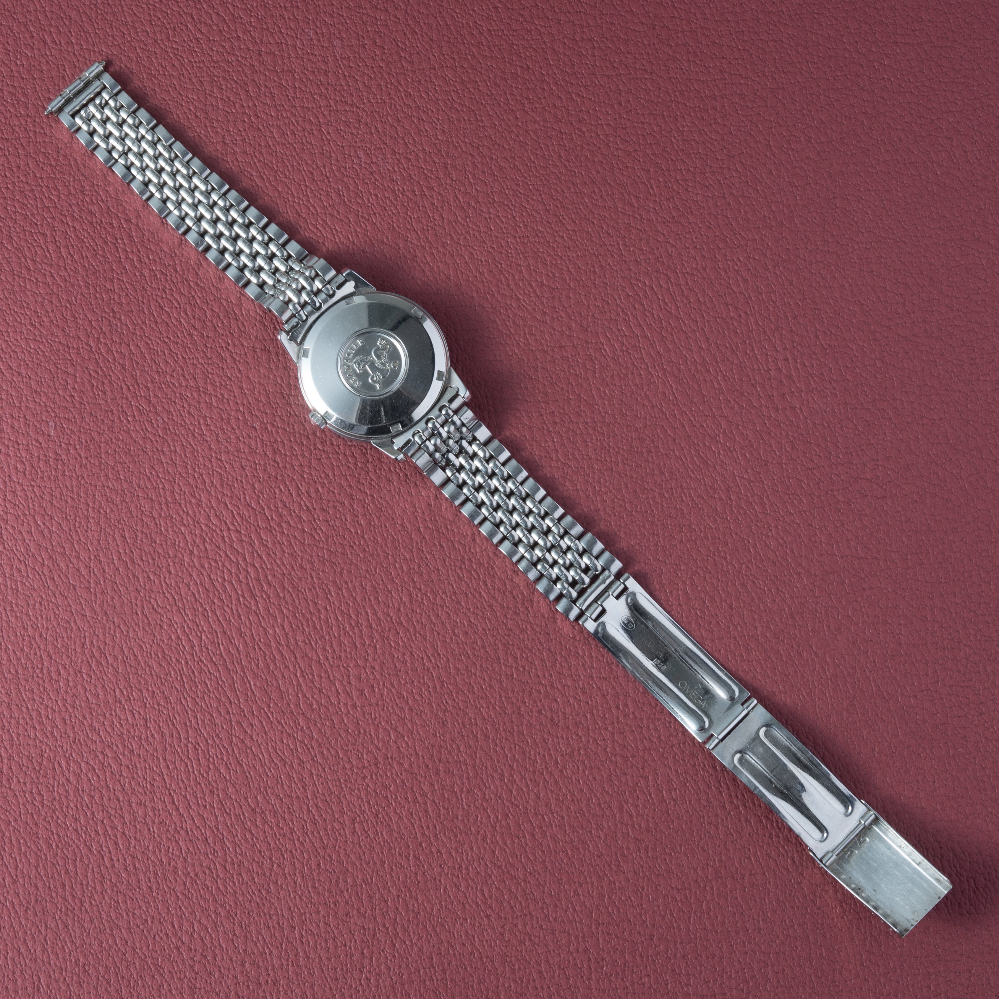 オメガ シーマスター 1969年製 自動巻 Cal. 565 Ref.166.003 純正ライスブレス付き