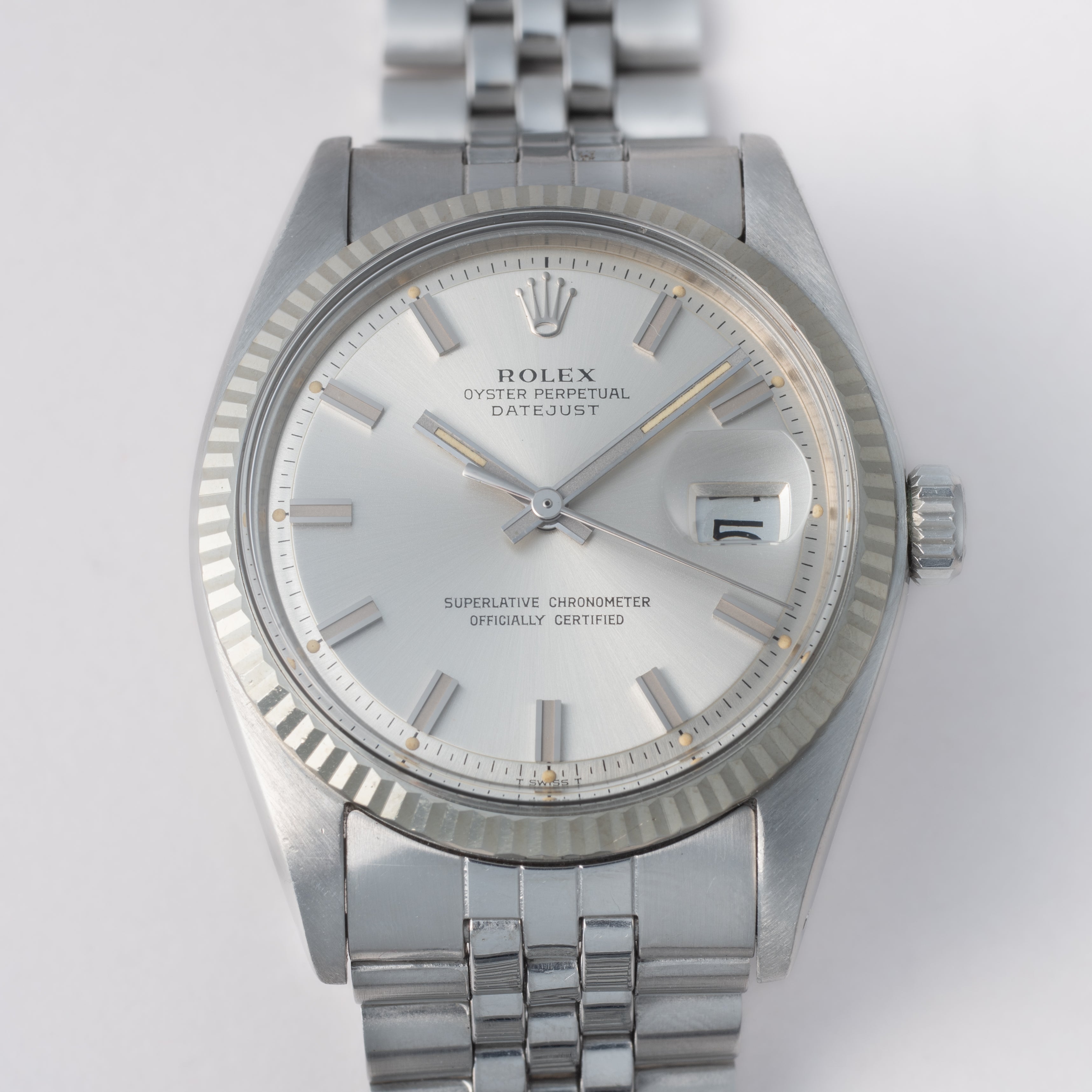 ロレックス デイトジャスト ワイドボーイ 自動巻き 1972年製 Ref.1601 Cal.1570