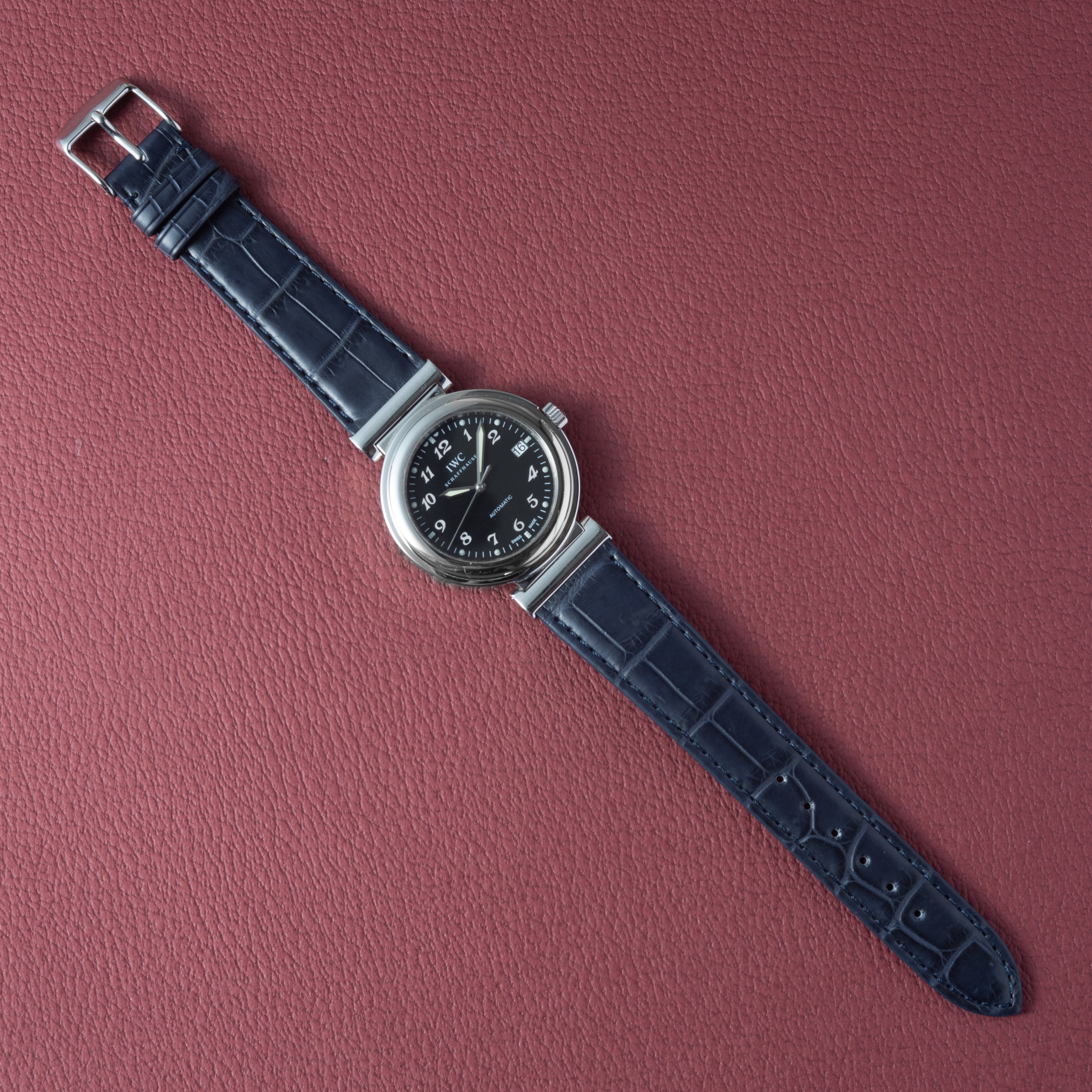 IWC	ダ・ヴィンチ ブラックアラビアダイヤル 1998年製 ハイビート自動巻き
