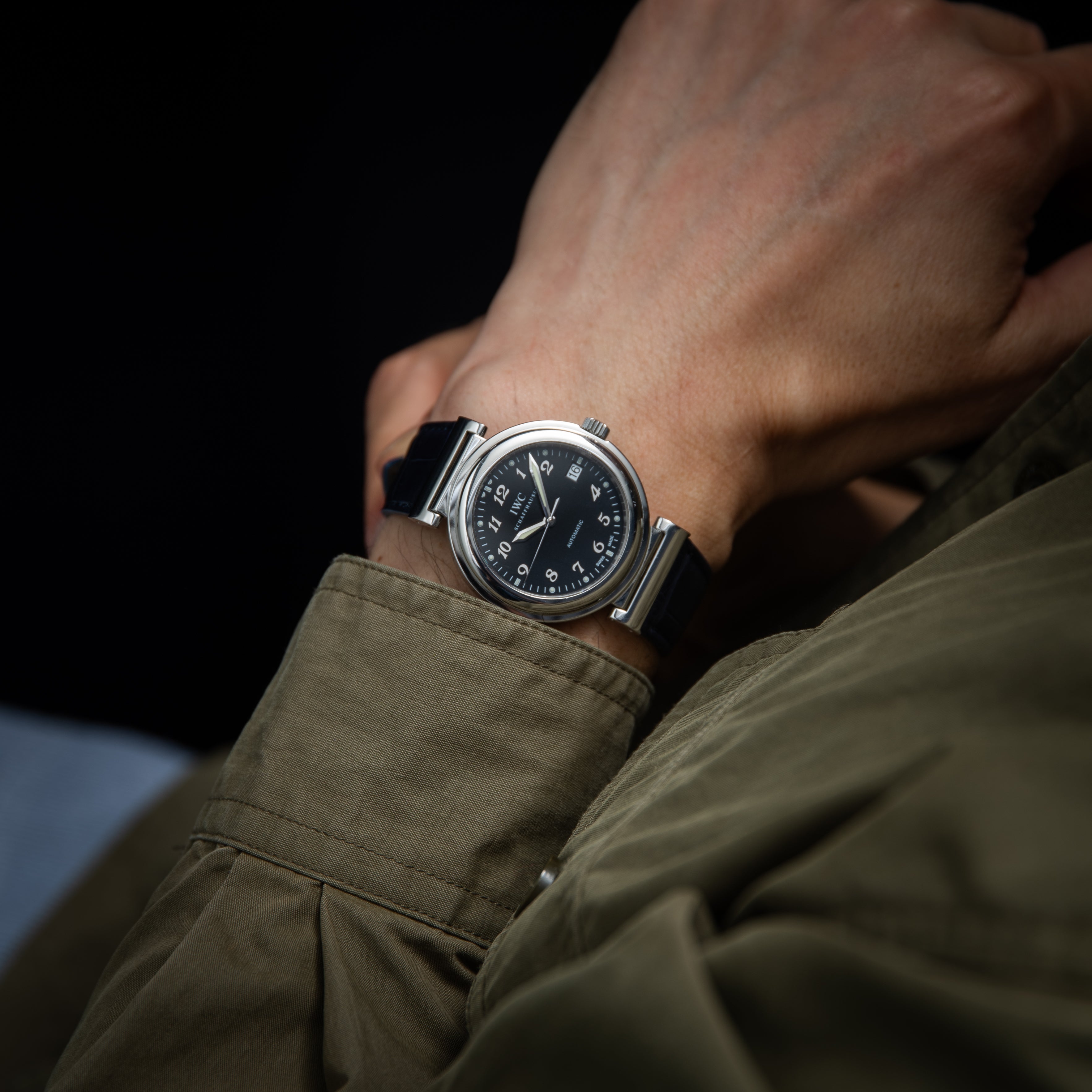 IWC ダ・ヴィンチ ブラックアラビアダイヤル 1998年製