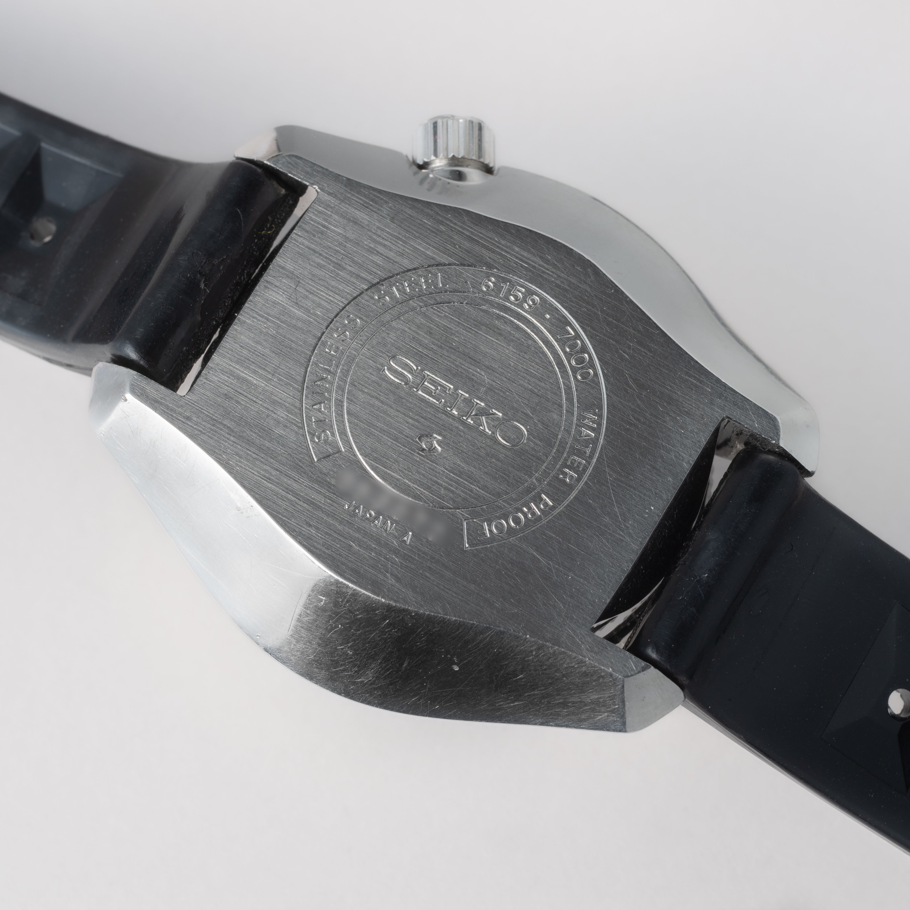 セイコー 1968年製 プロフェッショナルダイバー300ｍ カウントダウンベゼル Ref.6159-7000 オリジナルベルト+純正尾錠付き