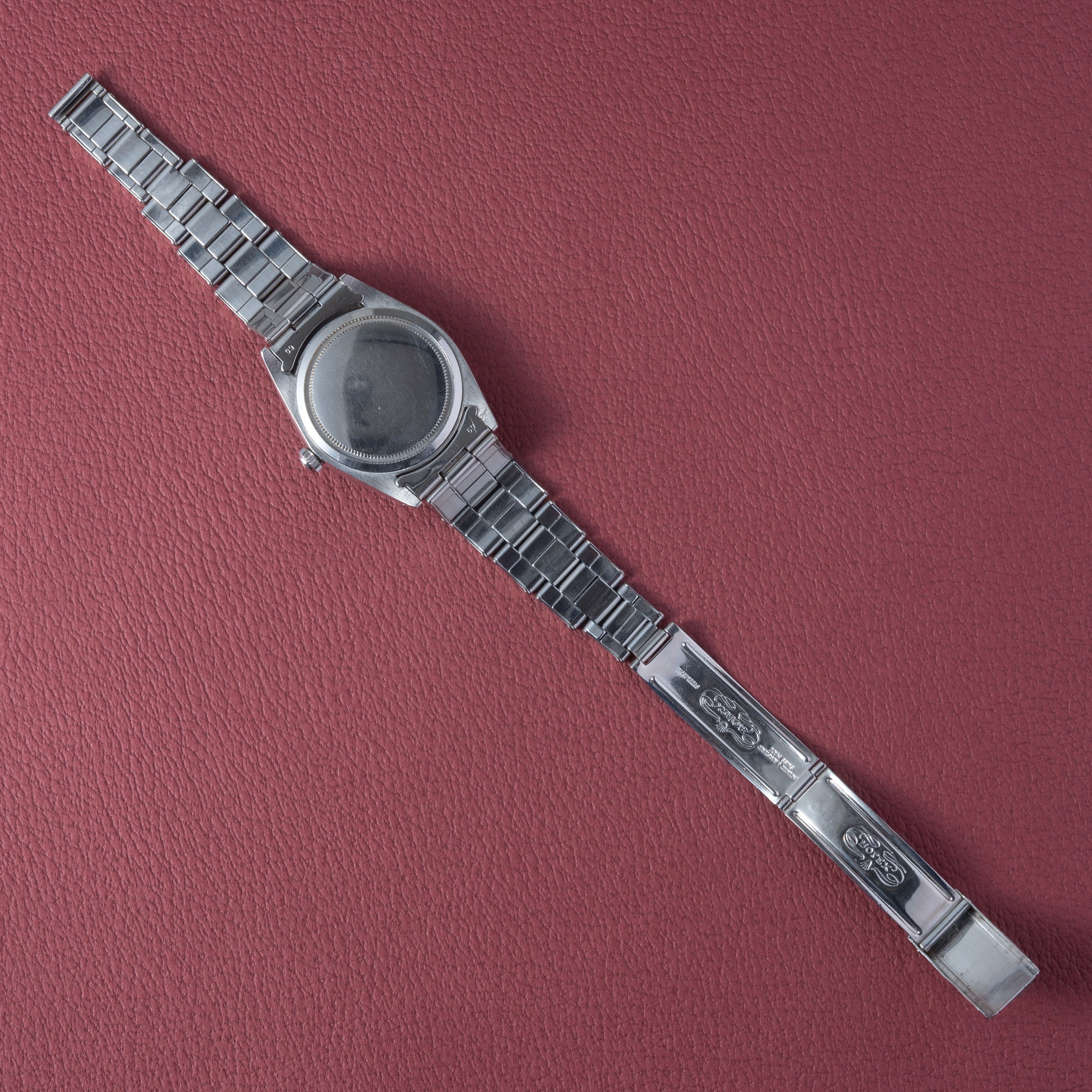 ロレックス オイスターデイト 1964年製 Ref.6694 ブラックミラー