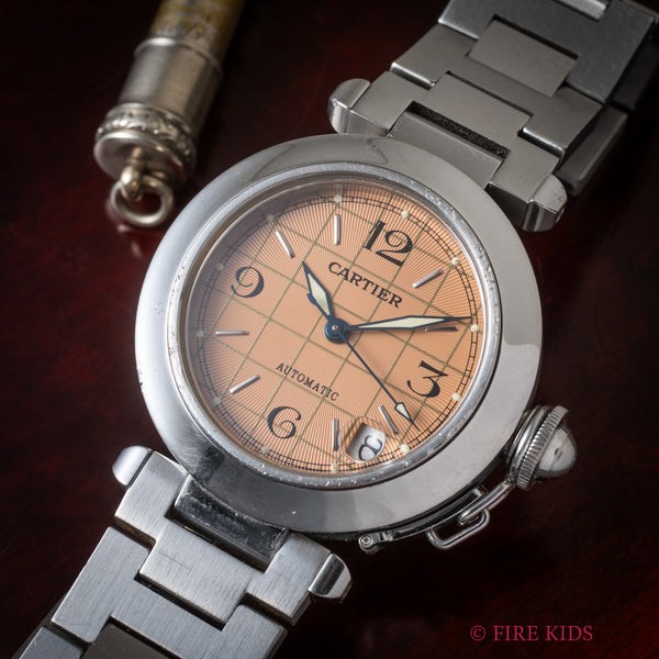 Cartier パシャC オートマチック 動作チェック済み カルティエ パシャC 1990年代製 オートマチック Ref.2324 箱