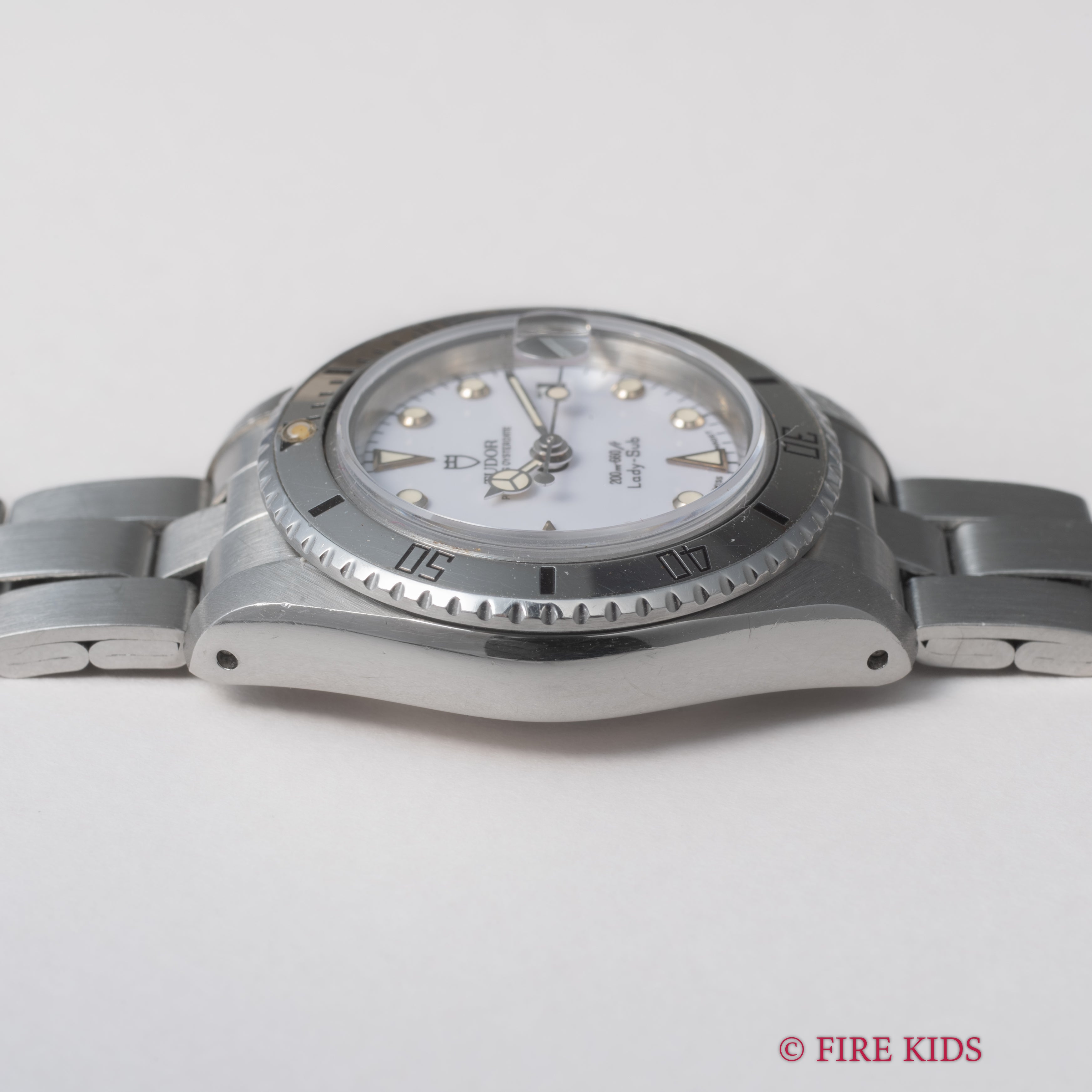 チューダー プリンセスオイスターデイト レディサブ パープルダイヤル 1992年製 Ref.96090 王冠リューズ