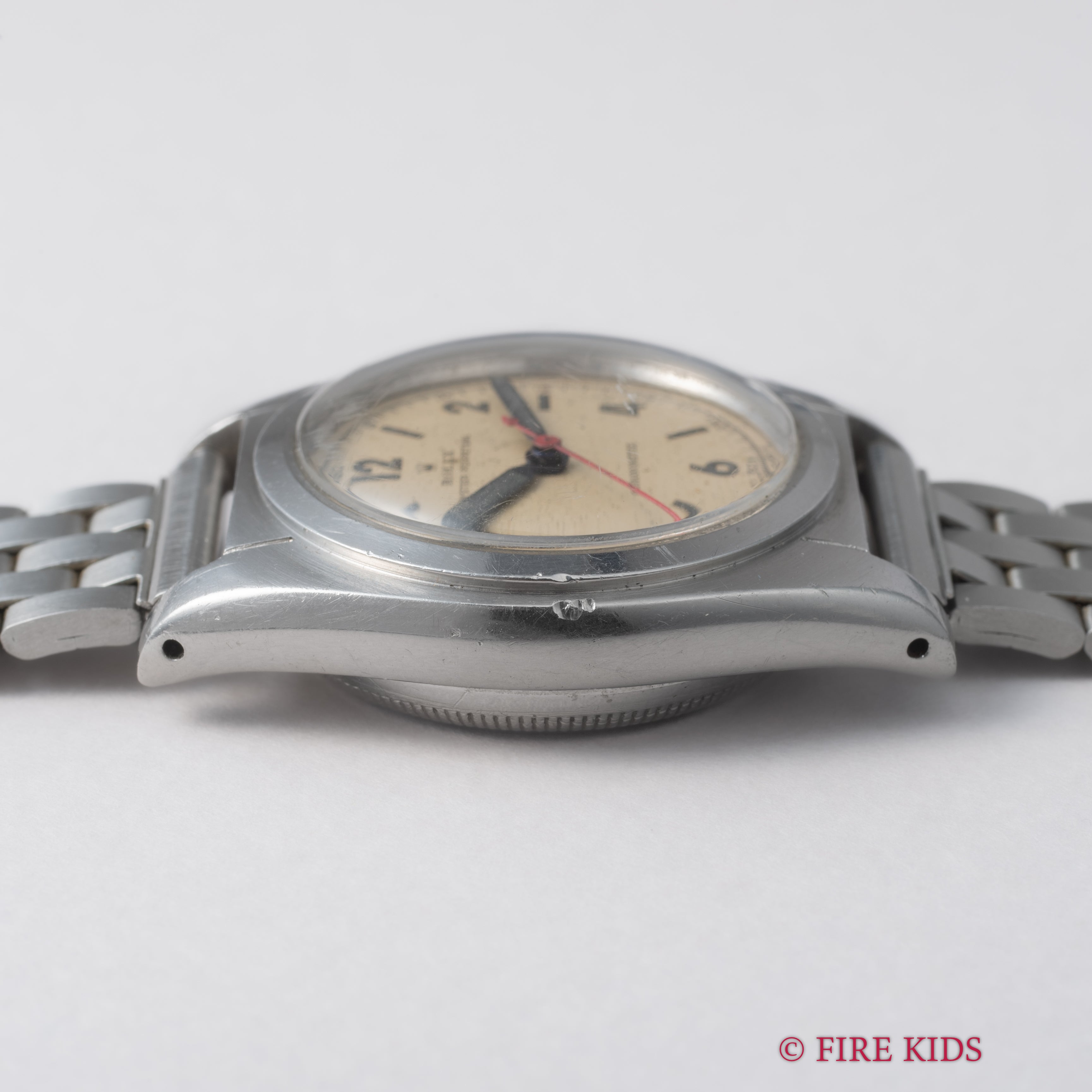 ロレックス バブルバック 1945年製 飛びアラビアダイヤル Ref.2940 純正バックル社外ブレス