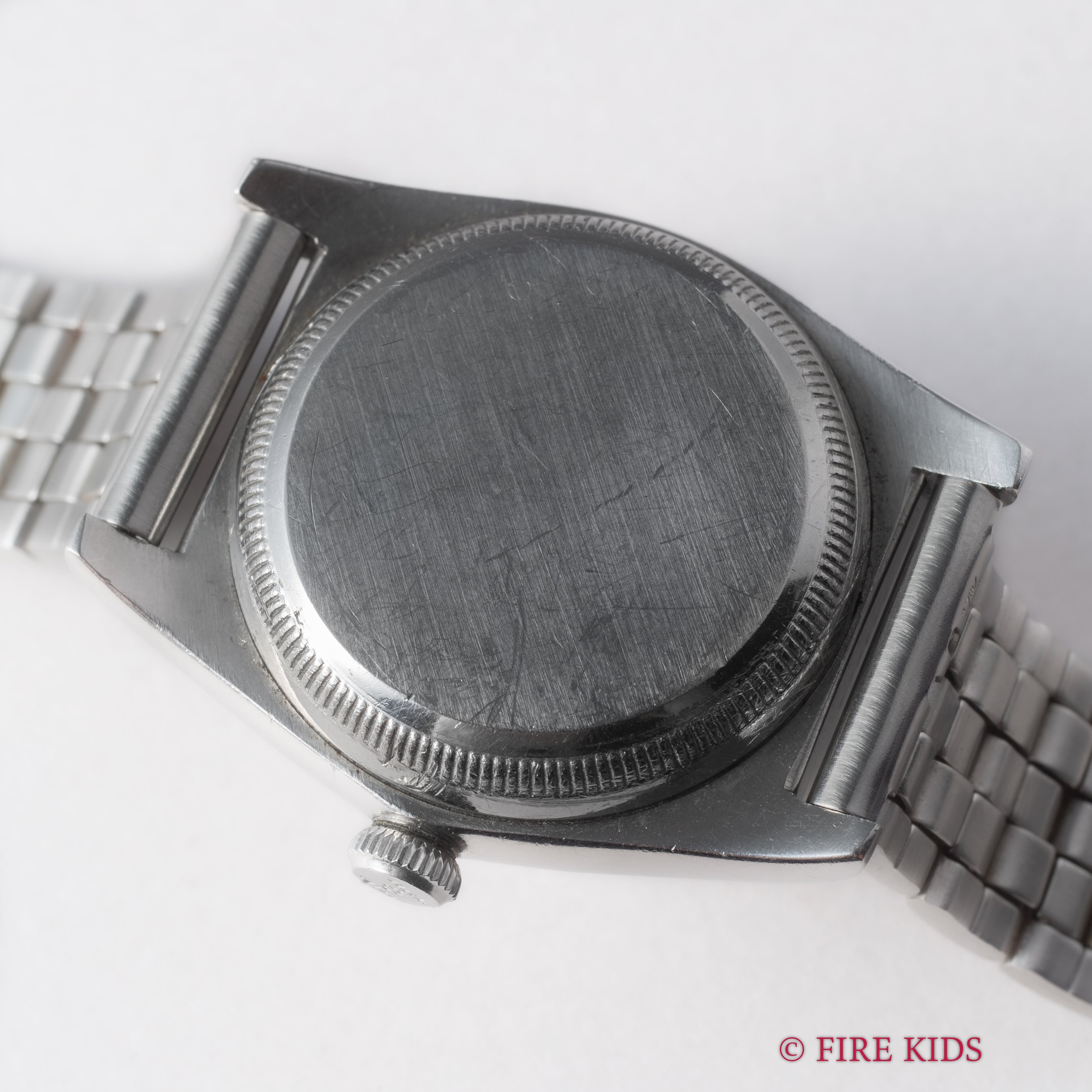 ロレックス バブルバック 1945年製 飛びアラビアダイヤル Ref.2940 純正バックル社外ブレス
