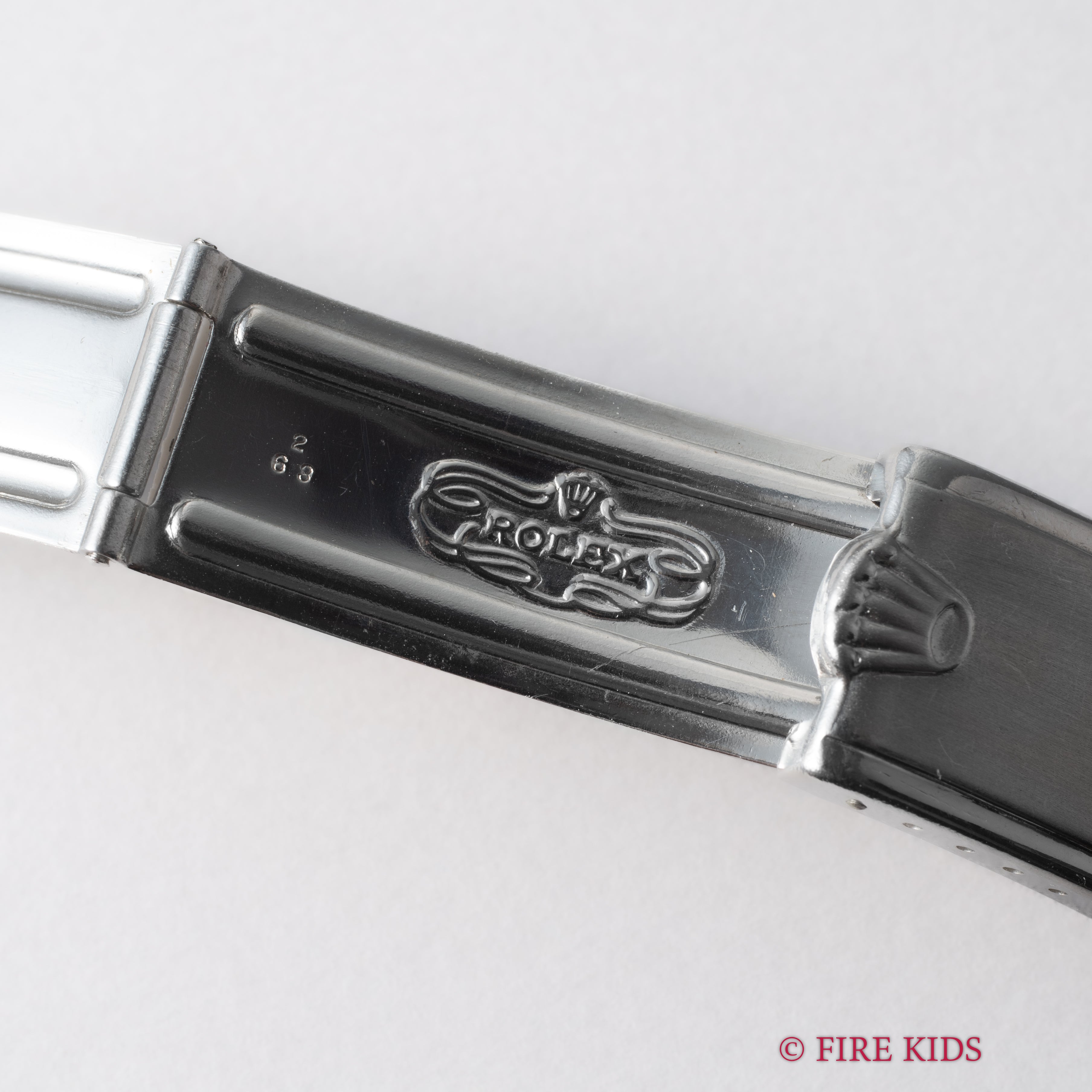 ロレックス バブルバック 1945年製 飛びアラビアダイヤル Ref.2940 純正バックル社外ブレス