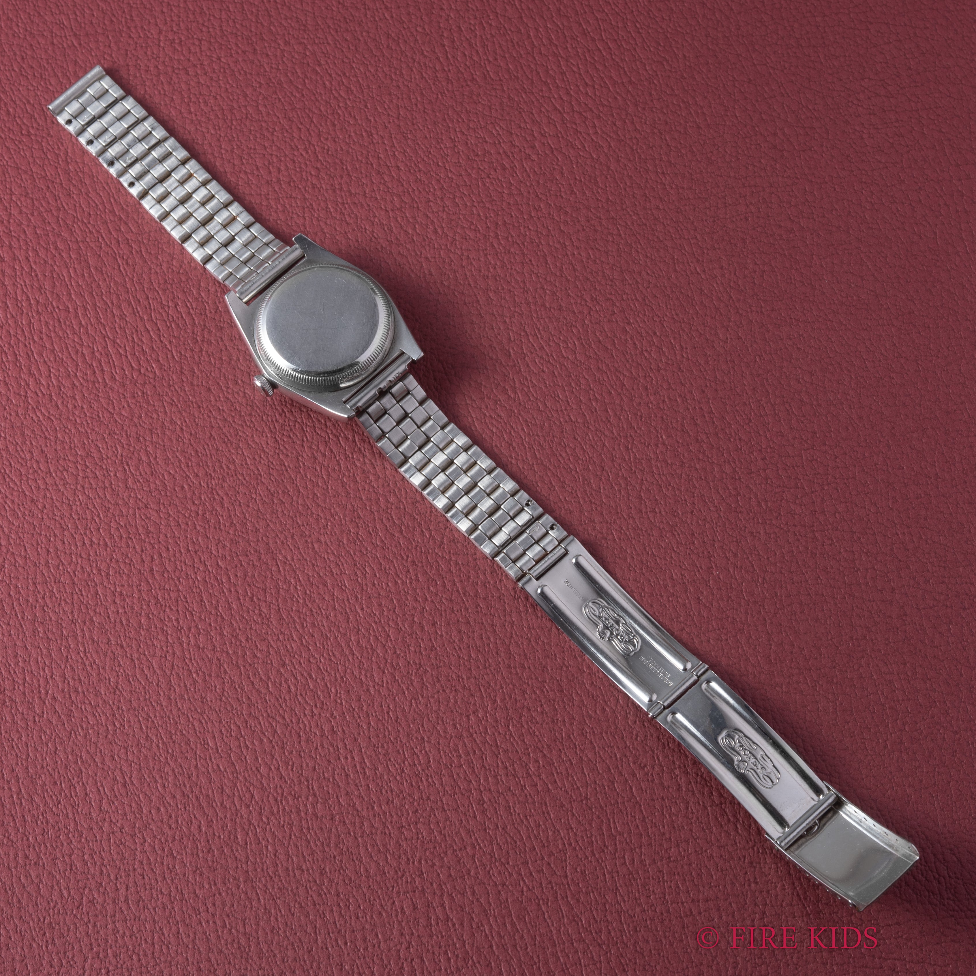 ロレックス バブルバック 1945年製 飛びアラビアダイヤル Ref.2940 純正バックル社外ブレス