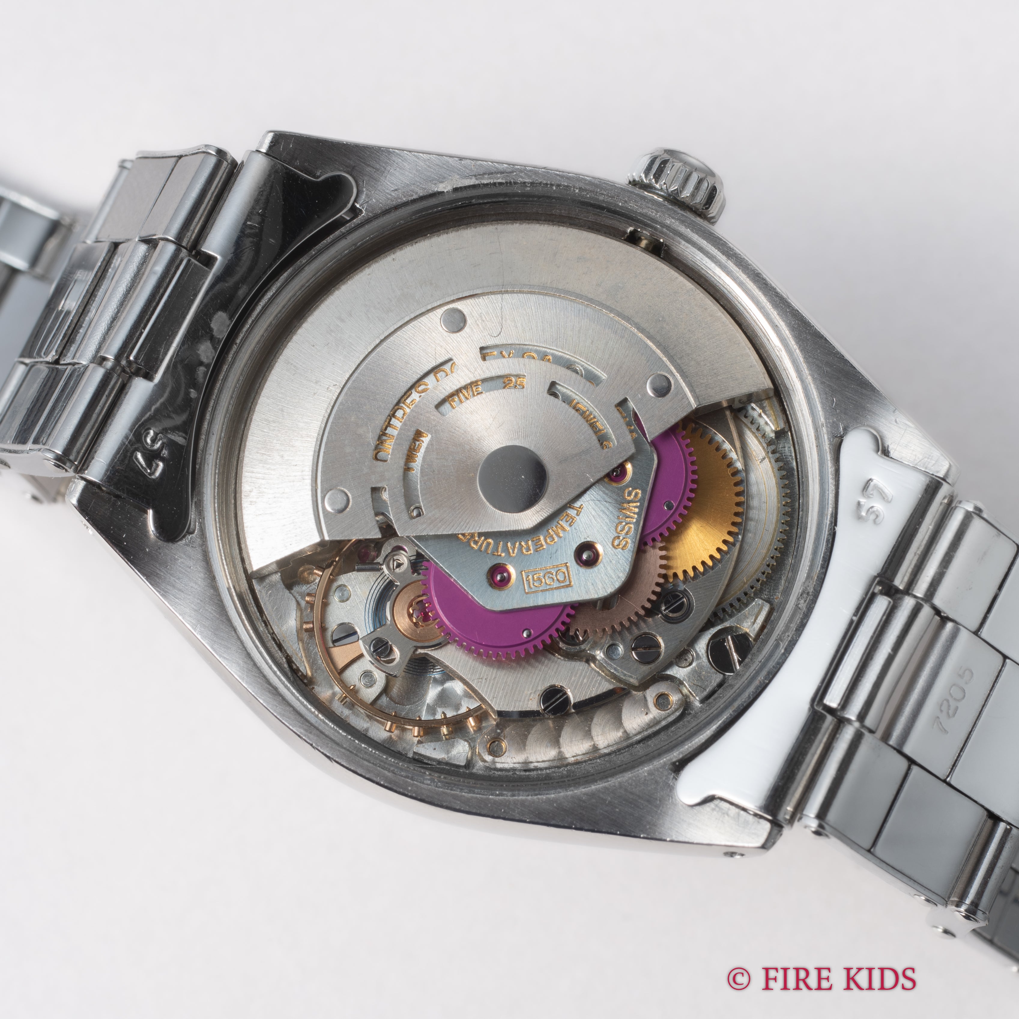 純正 ROLEX 1002 ベゼル 傷あり ステンレス Bezel ロレックス オイスターパーペチュアル 自動巻き 1962年製 Ref