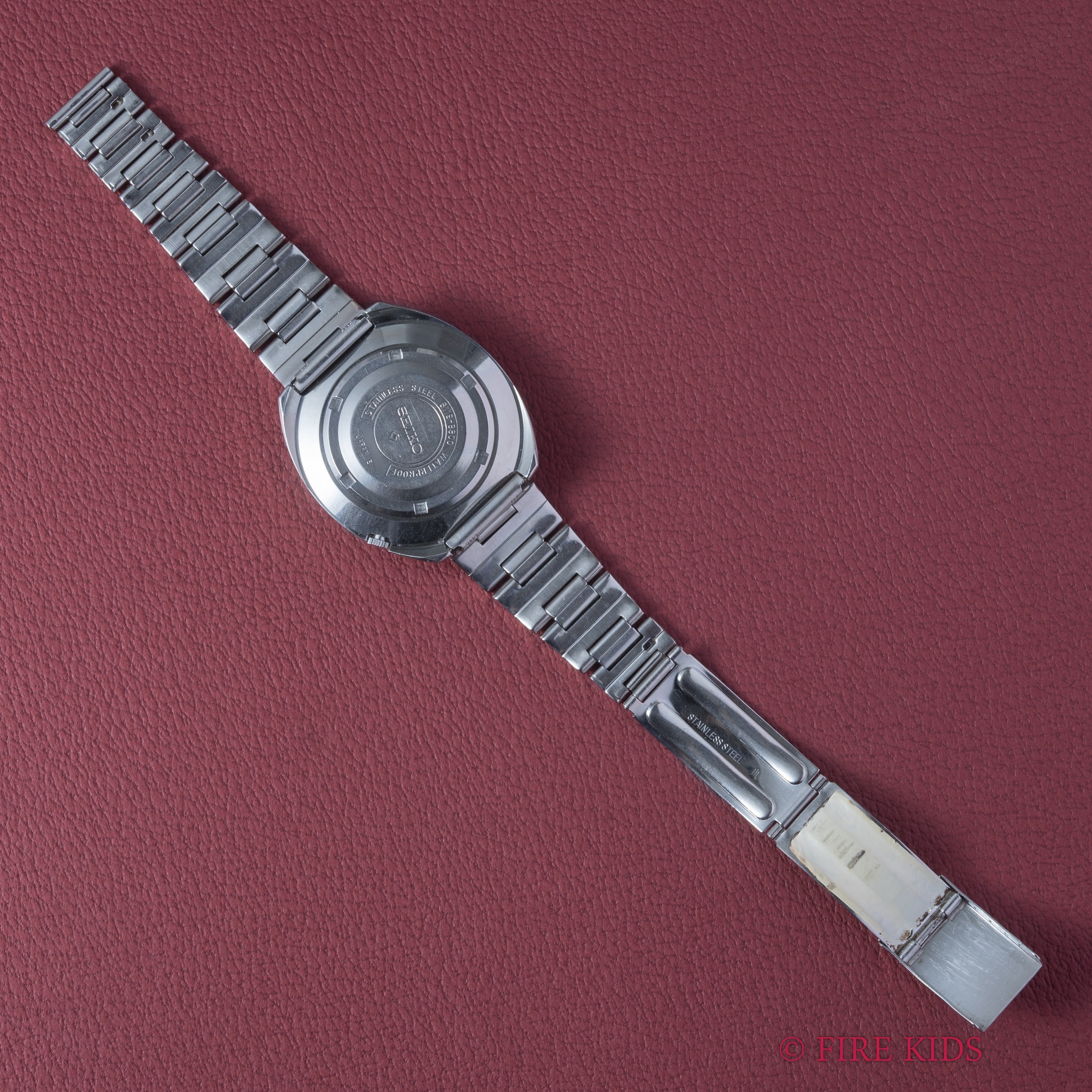 セイコー5スポーツ 1969年製 Ref.6119-8300 回転ベゼル デイデイト自動巻き 純正ブレス