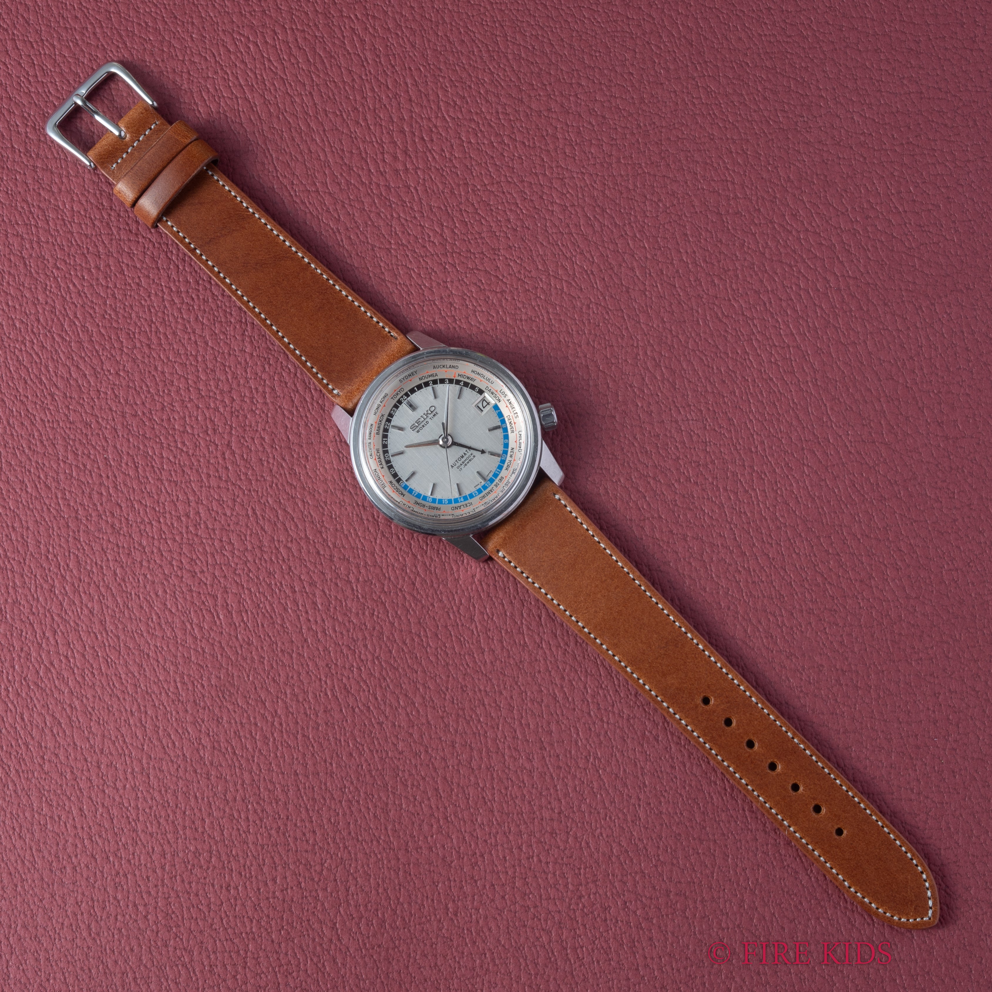 セイコー ワールドタイム1st 1964年製 自動巻き Ref.6217-7000