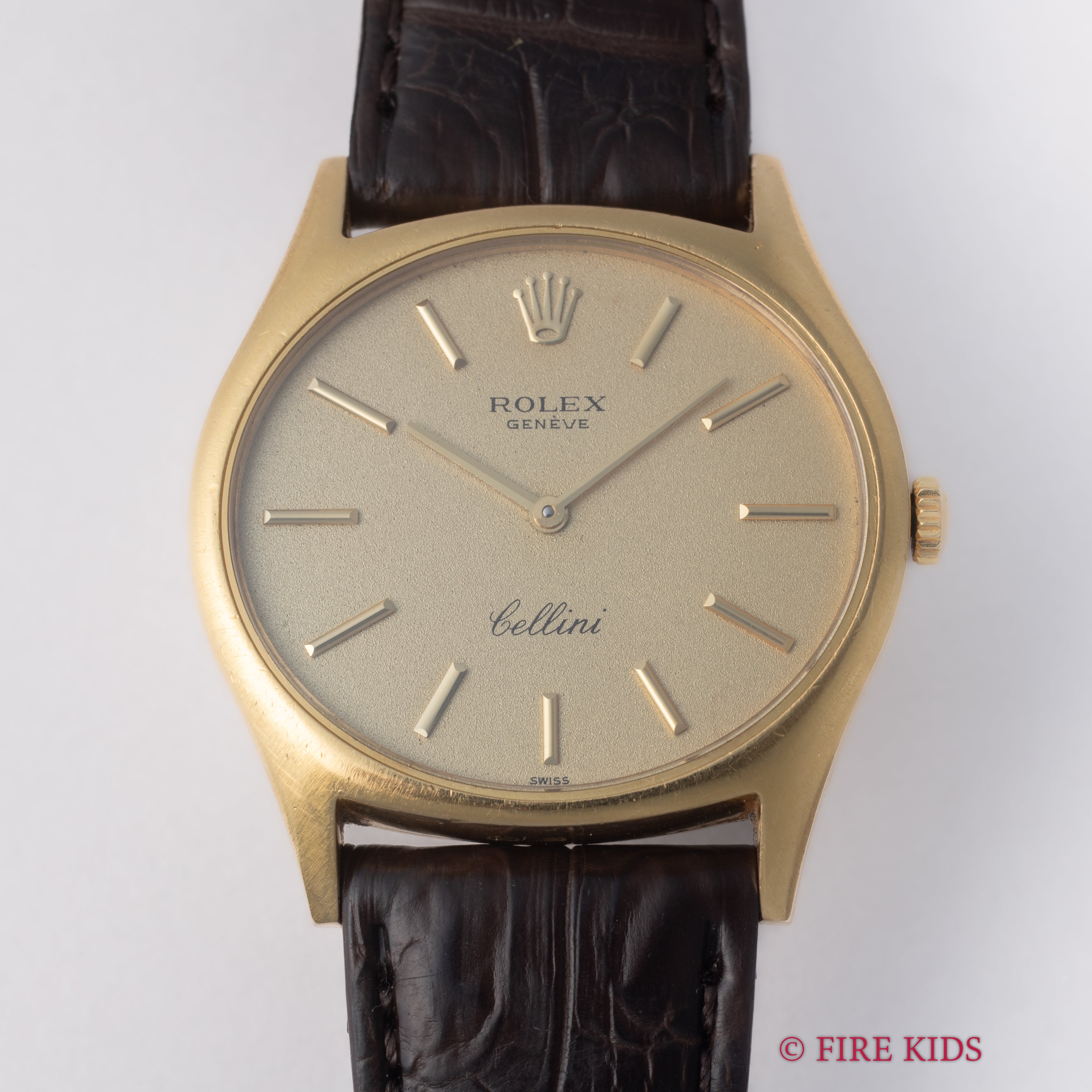 ROLEX ロレックス 3806 チェリーニ K18 手巻き腕時計 ゴールド 金 ロレックス チェリーニ 1975年製 Ref.3806 18金無垢イエロー