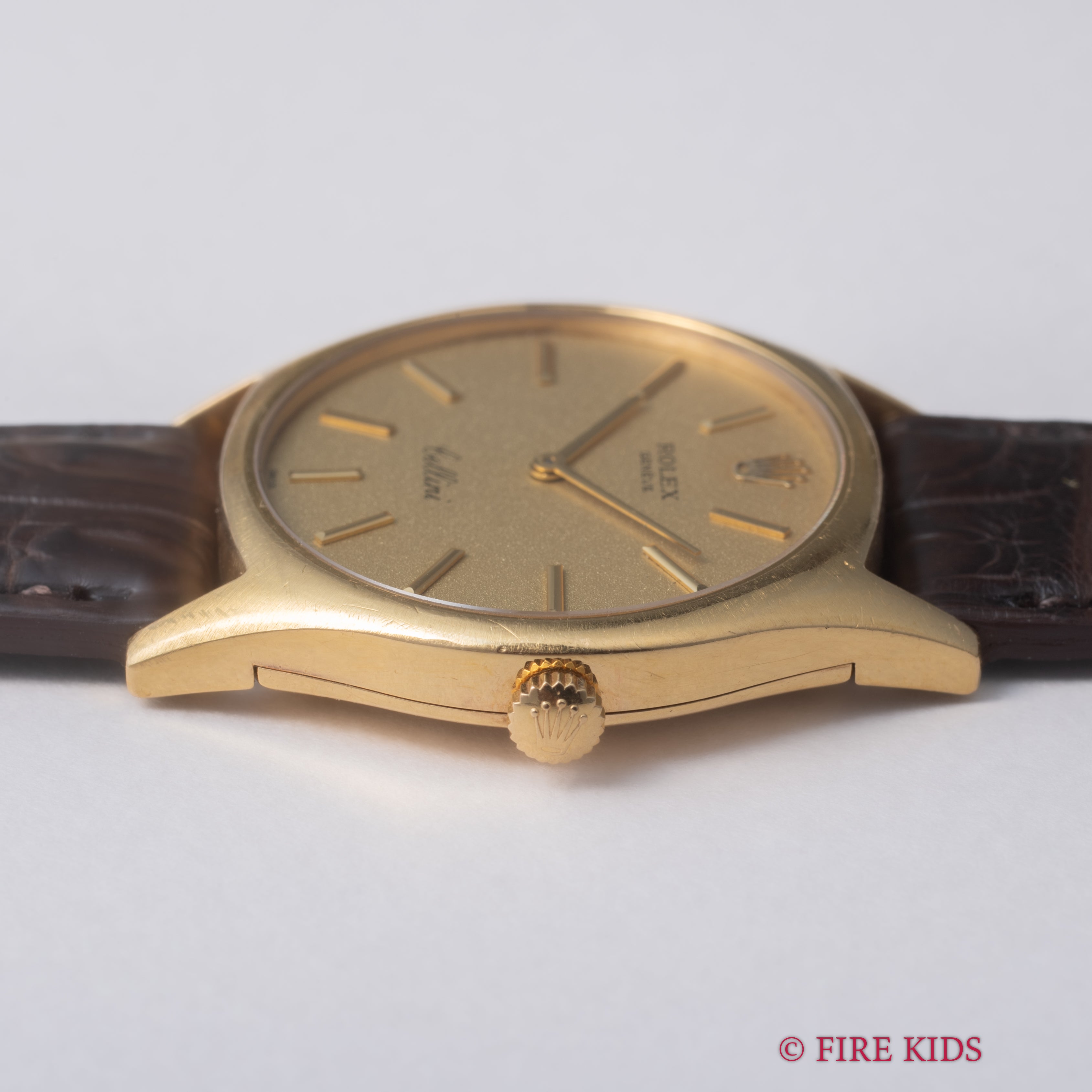 ROLEX ロレックス 3806 チェリーニ K18 手巻き腕時計 ゴールド 金 ロレックス チェリーニ 1975年製 Ref.3806 18金無垢イエローゴールド 手巻