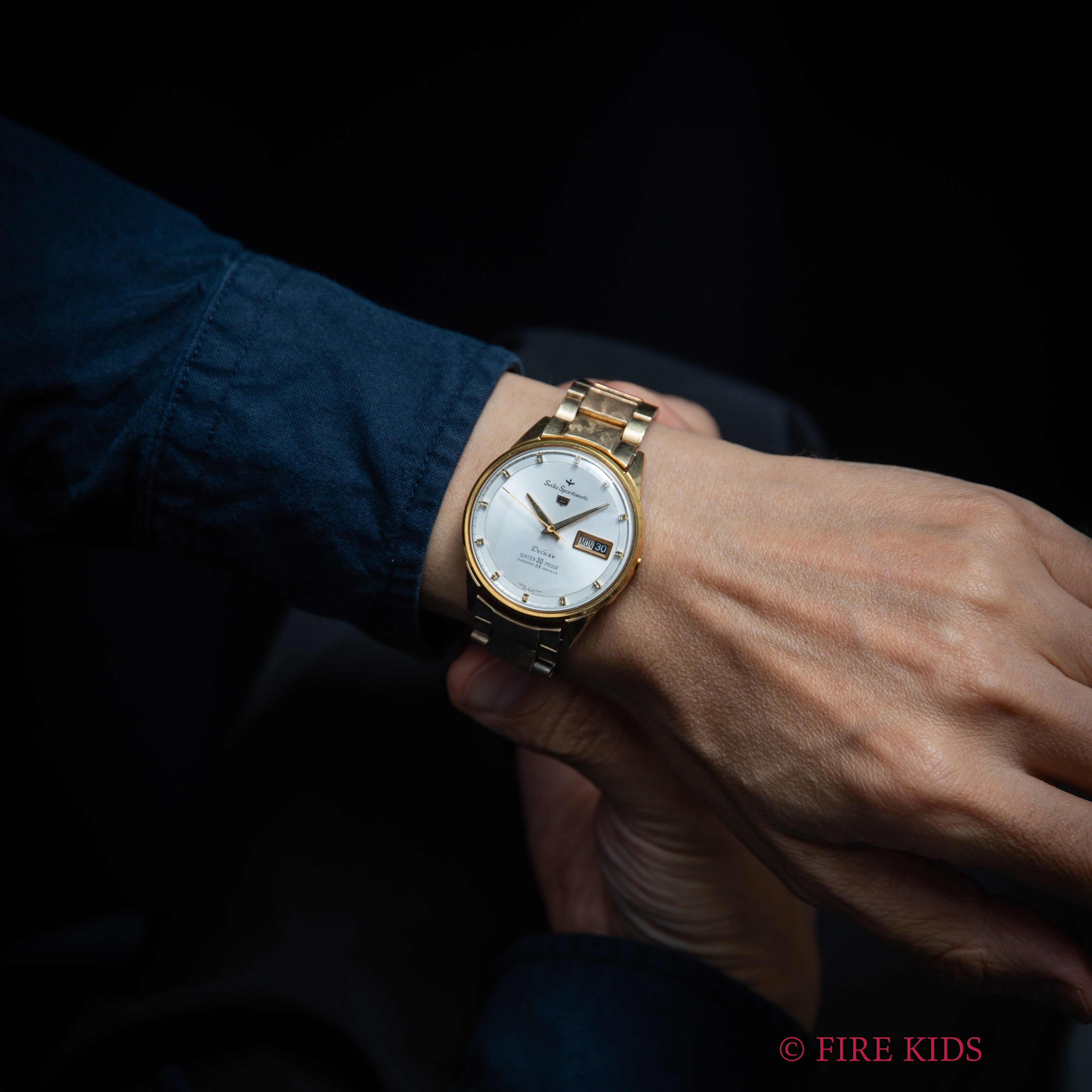 【OH済み】セイコー５ スポーツマチック 1964年 Seiko5 セイコー スポーツマチック ファイブ デラックス 427970 23石