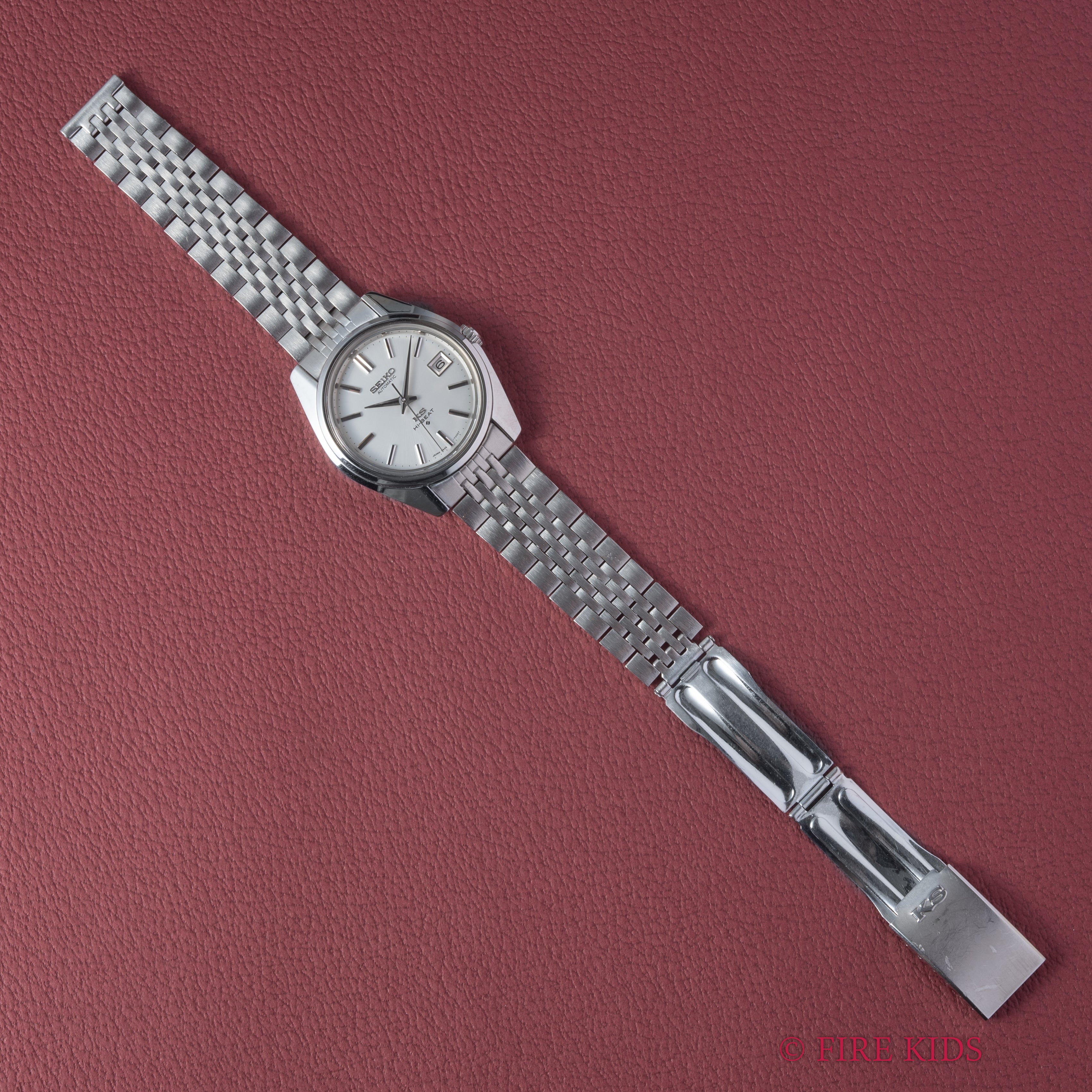 キングセイコー ハイビート自動巻き 1970年製 Ref.5625-7000 56KS 純正ブレス付き