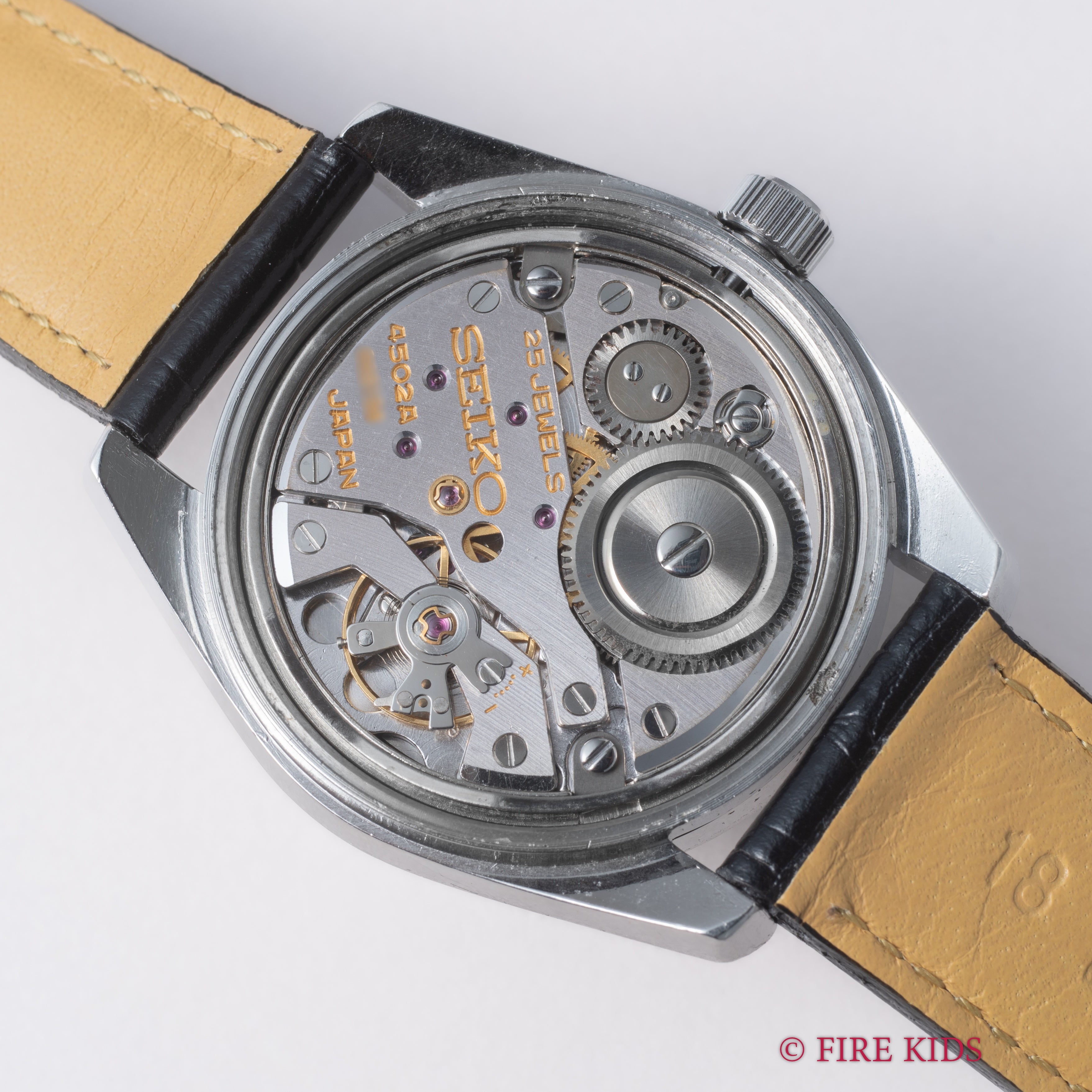 キングセイコー 1973年製 Ref.4502-7001 45KS シルバーダイヤル 10振動手巻き