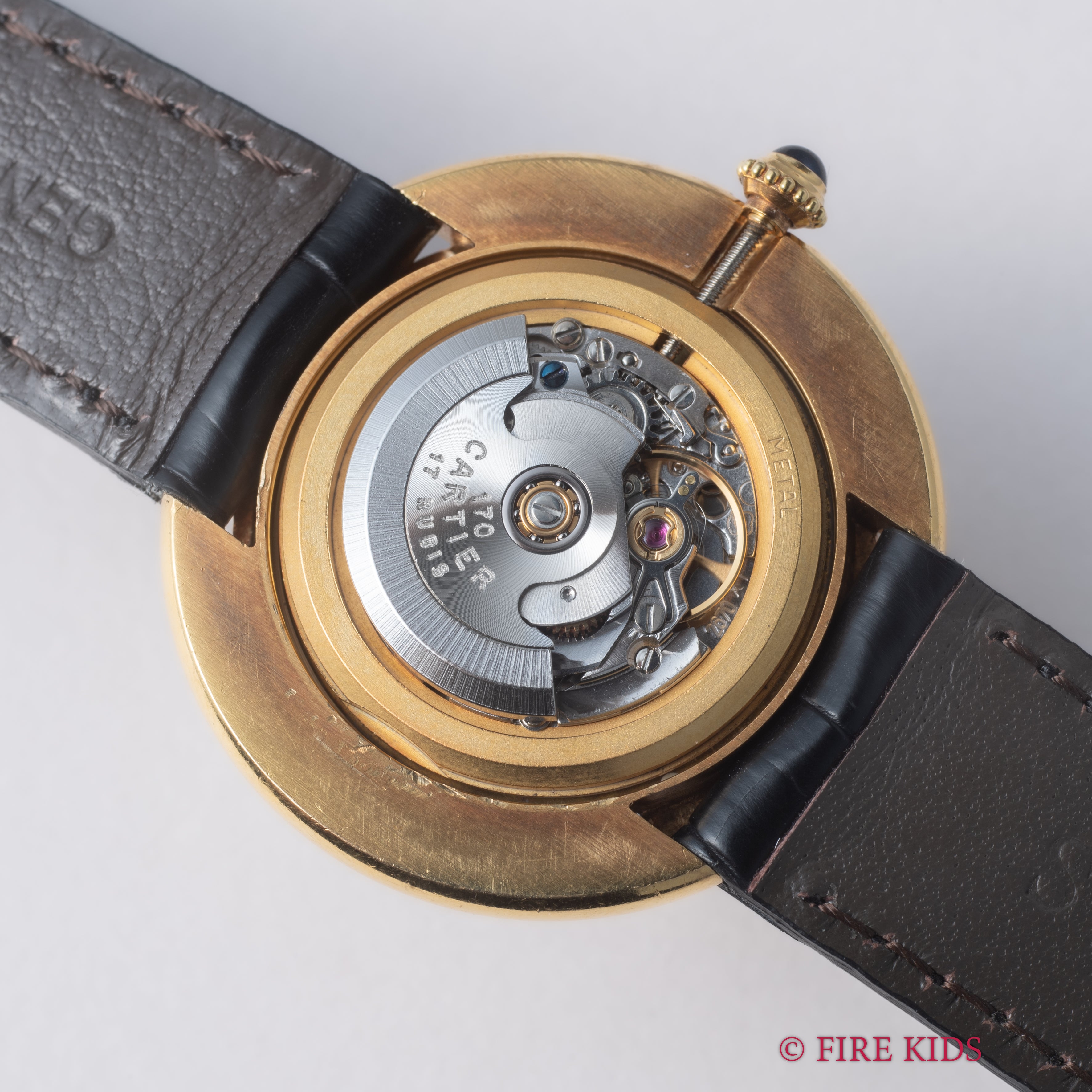 カルティエ ヴァンドーム LM 18金無垢 自動巻 Ref.17003 PARISダイヤル