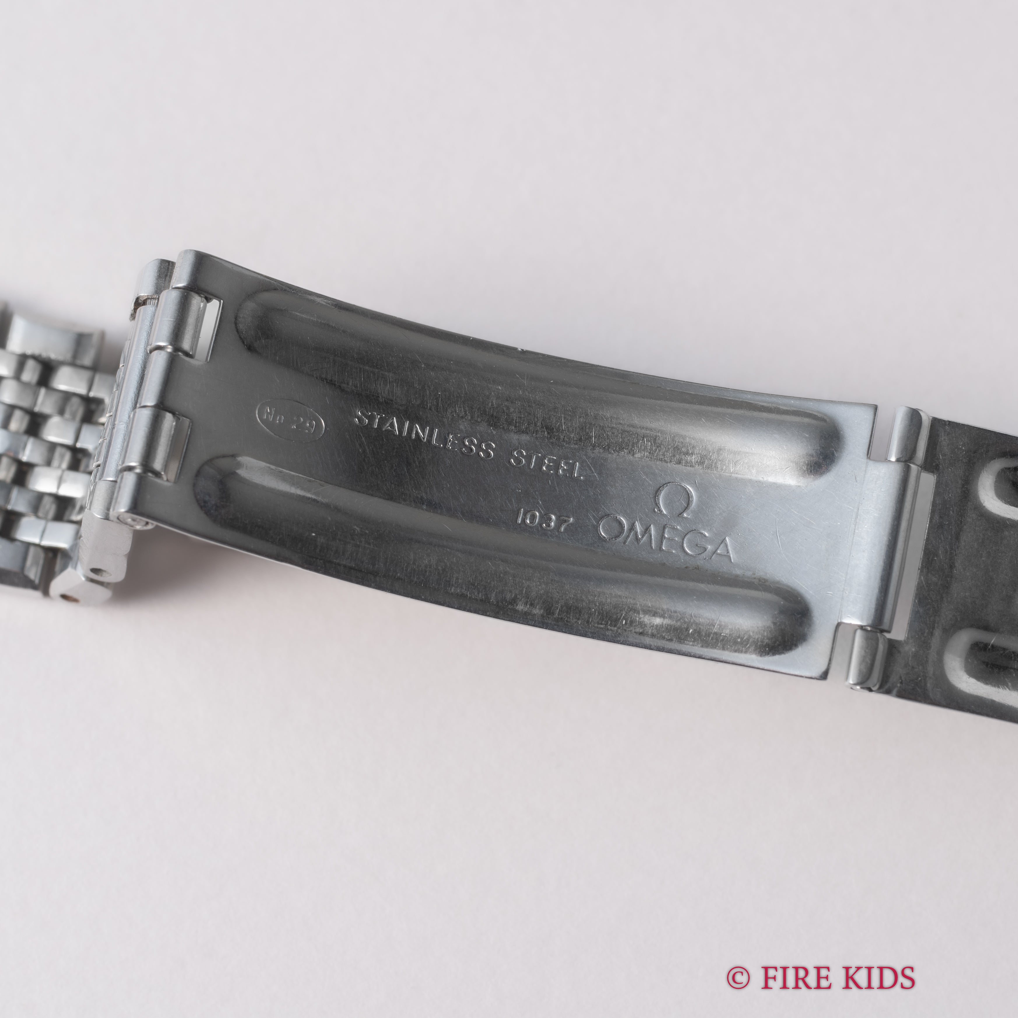 オメガ シーマスター 1971年製 オートマチック Cal.565 Ref.166.067 純正ステンレスブレス ギャラ、タグ付