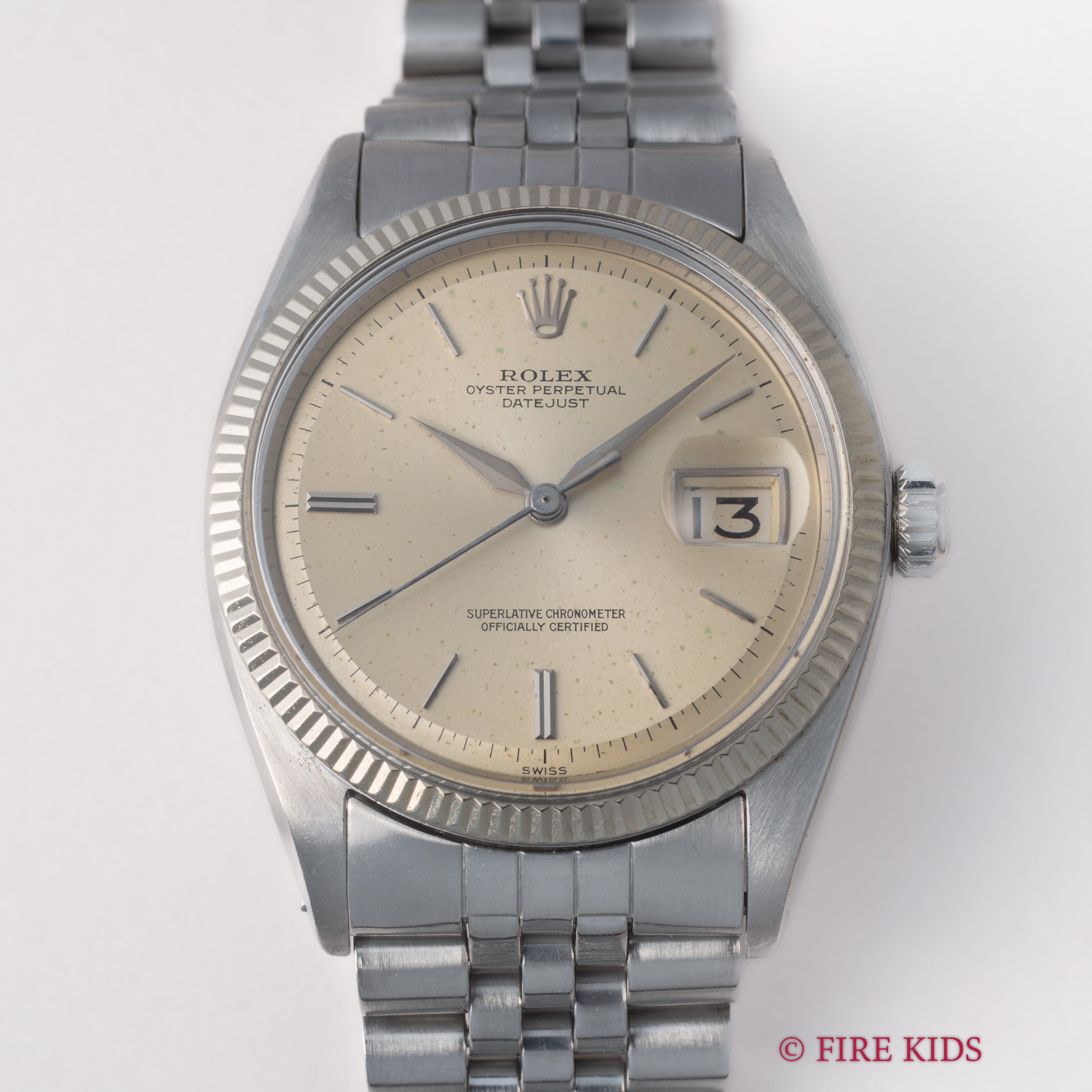 ロレックス デイトジャスト アルファハンド 自動巻き 1961年製 Ref.1601 Cal.1560