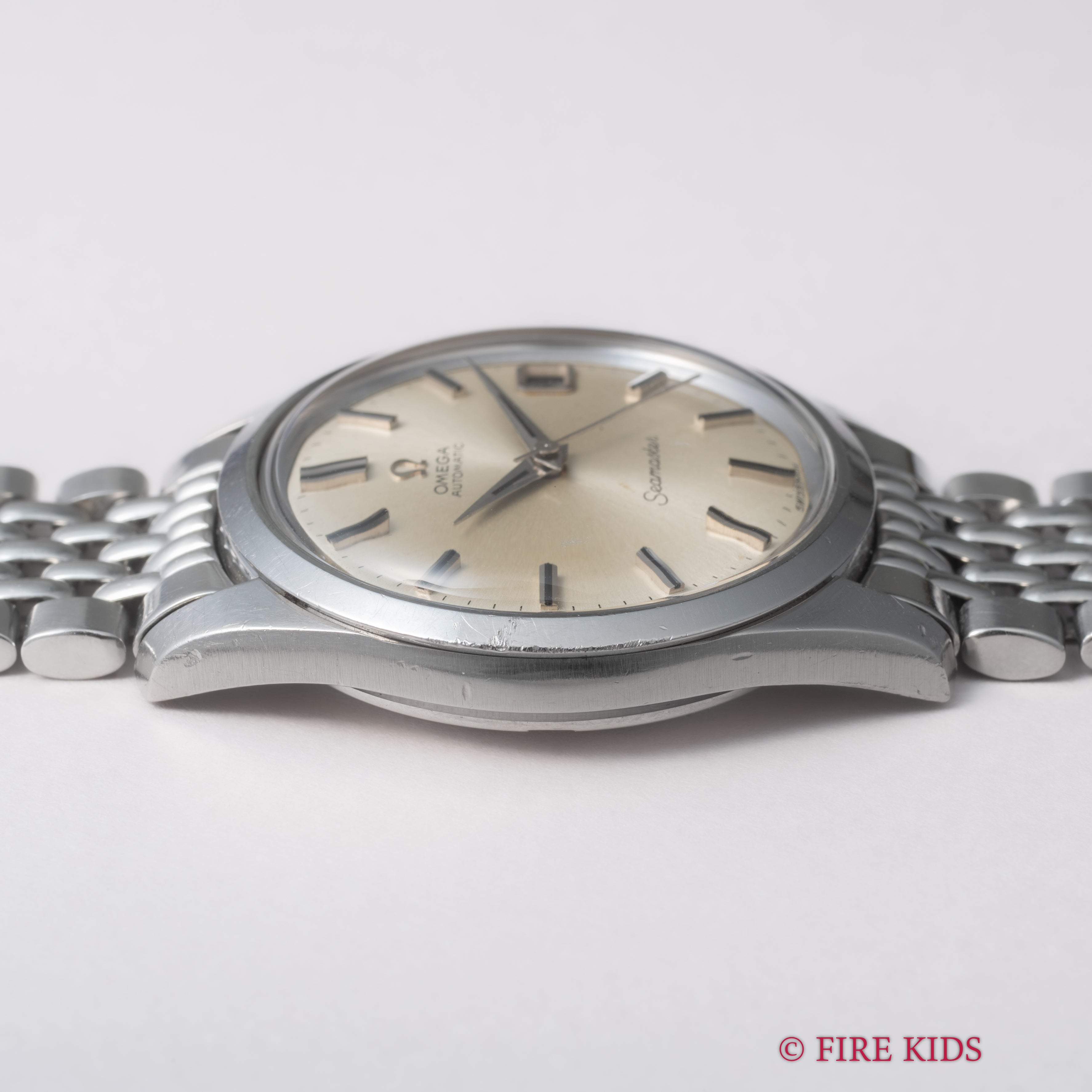 オメガ シーマスターオートマチック 1968年製 Cal.565 純正ブレス付き Ref.166.010SP