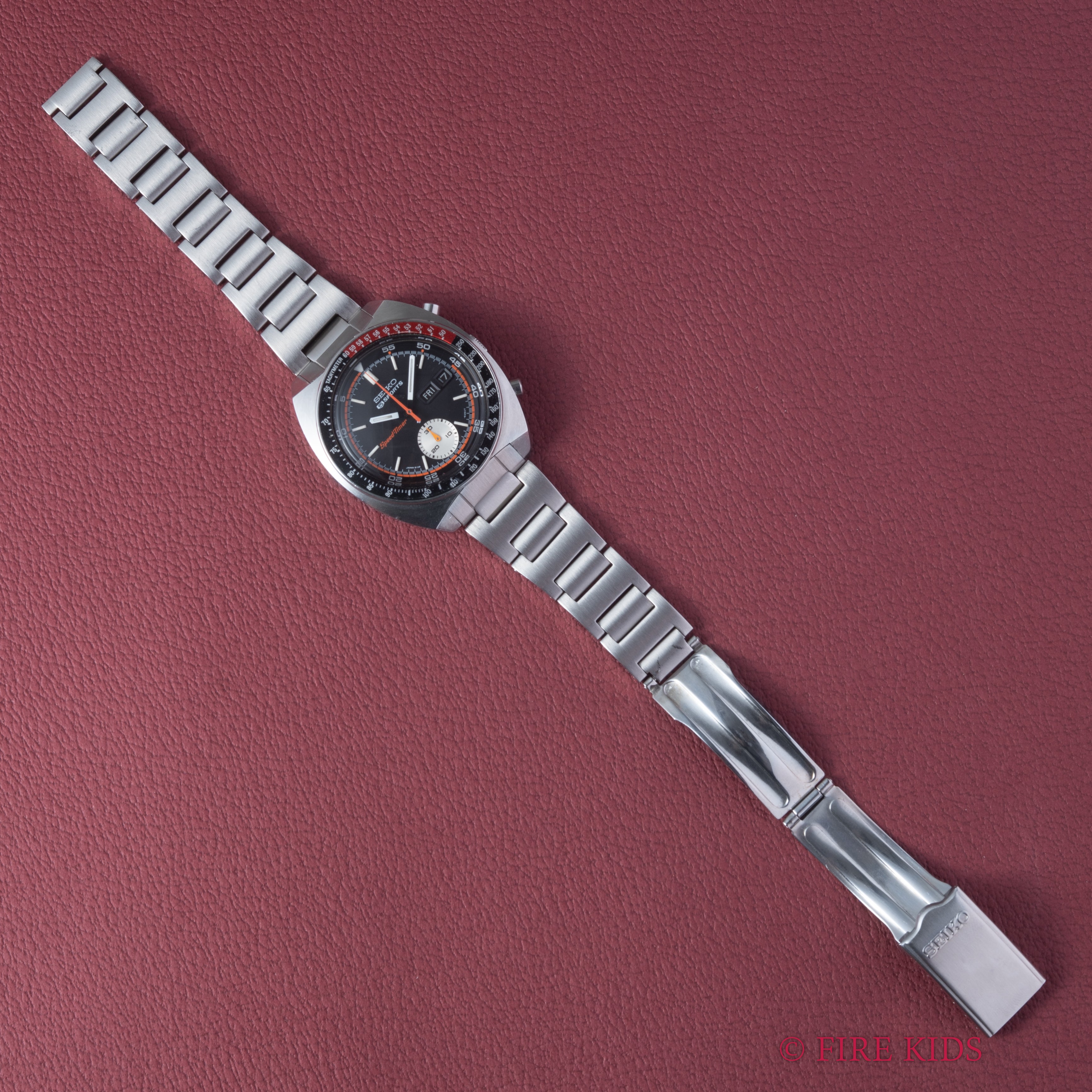 セイコー 5スポーツ スピードタイマー 1972年製 Ref.6139-6032 コークベゼル 国内仕様