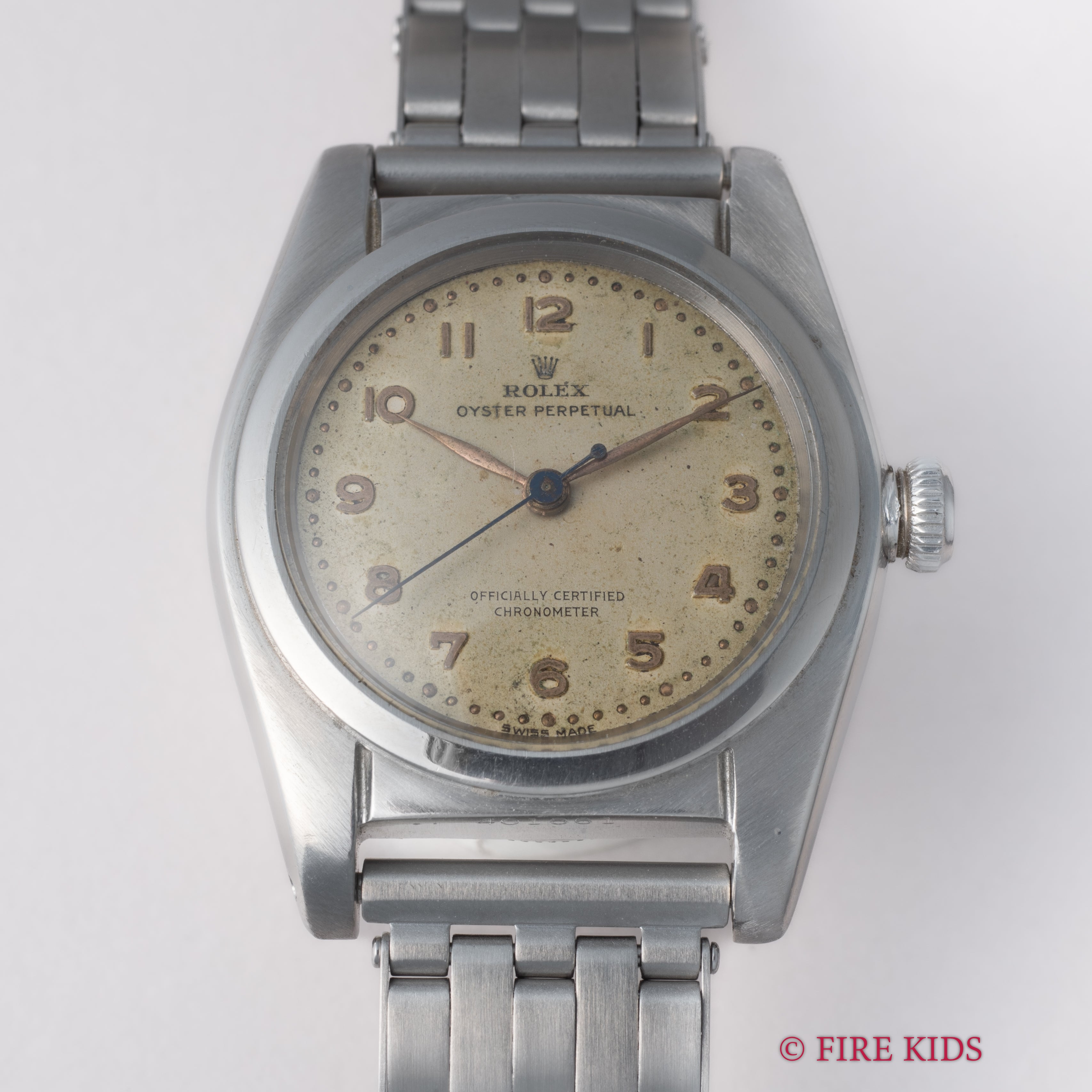ロレックス バブルバック 全アラビアダイヤル 1946年製 Ref.2940 自動巻
