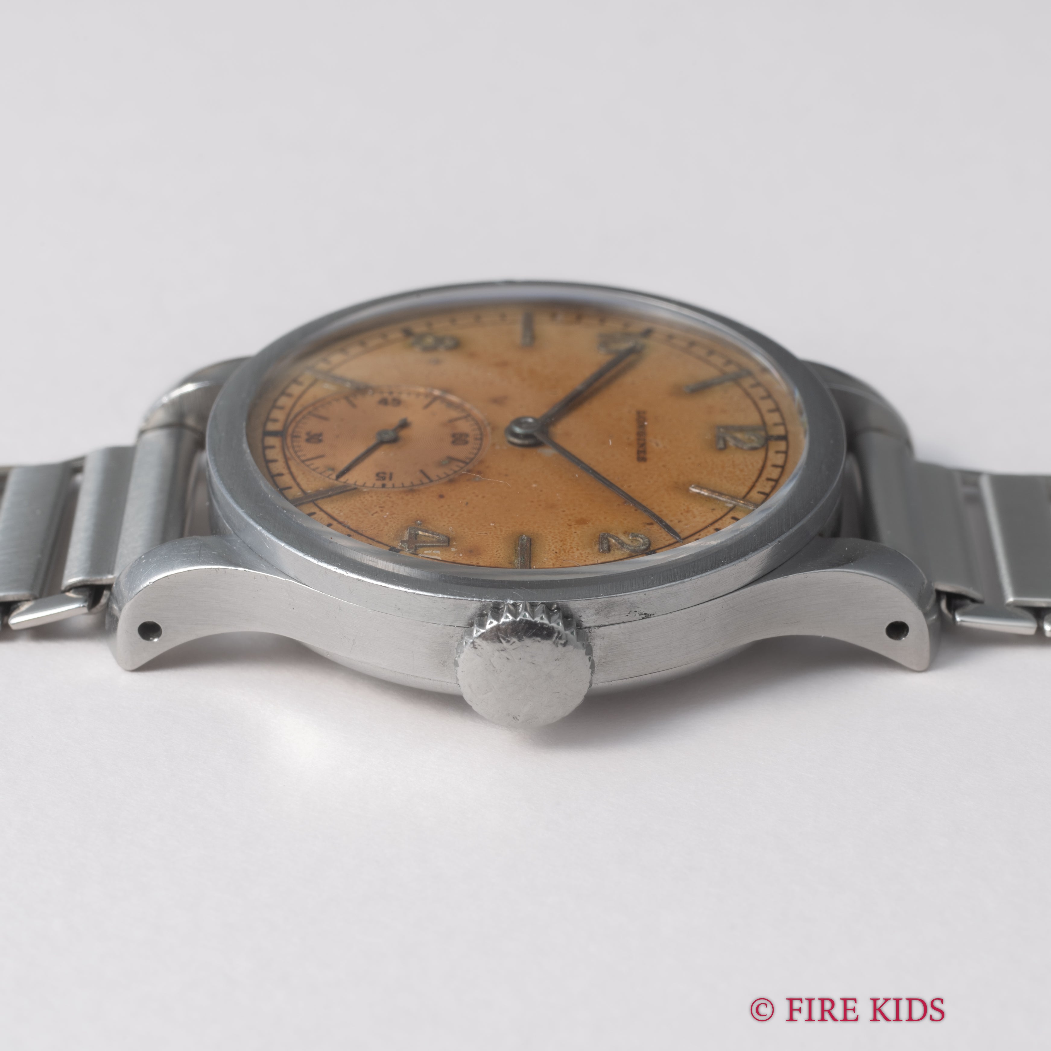 ロンジン カラトラバケース 1940年代製 手巻 Cal.12.68Z フラット