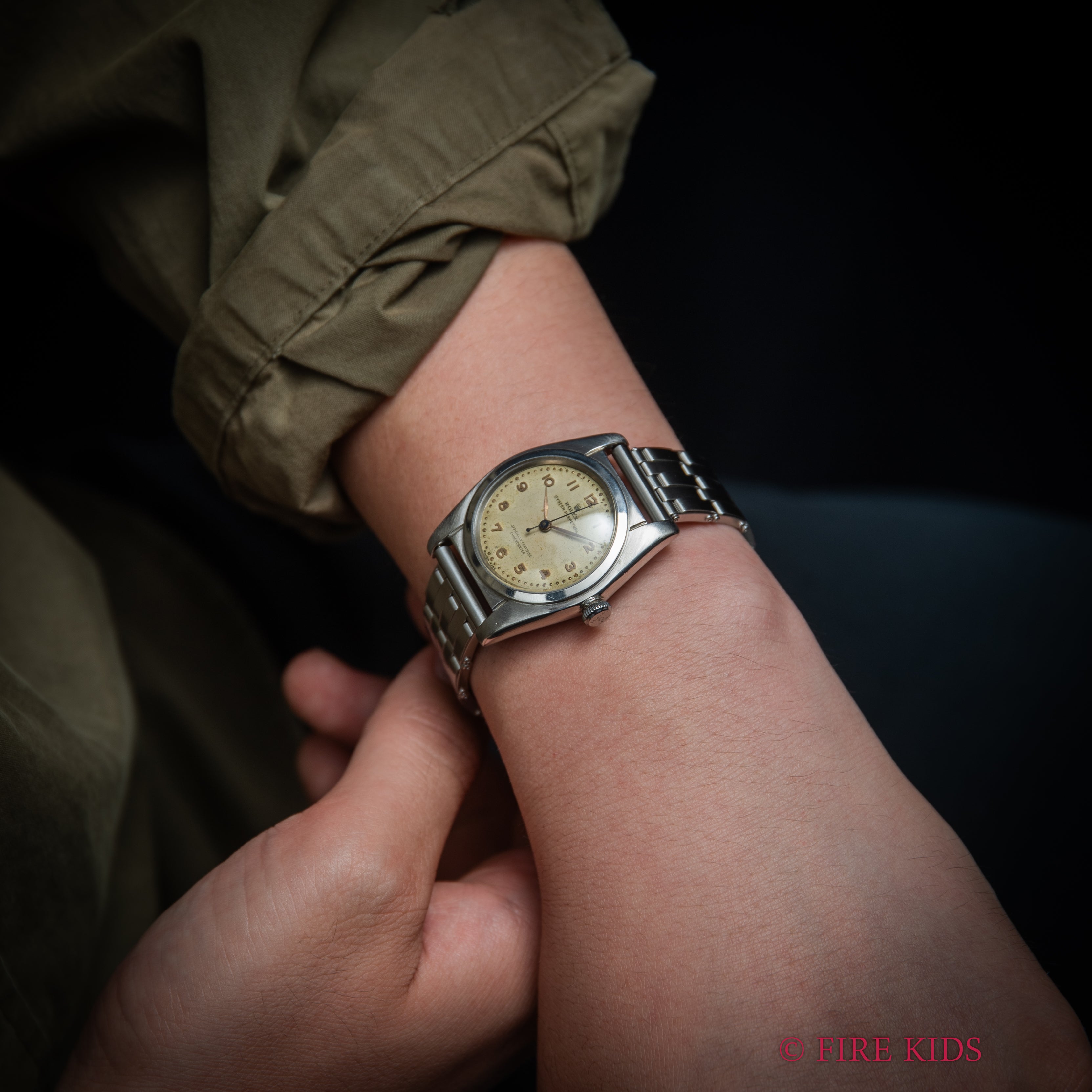 ロレックス バブルバック 全アラビアダイヤル 1946年製 Ref.2940 自動巻